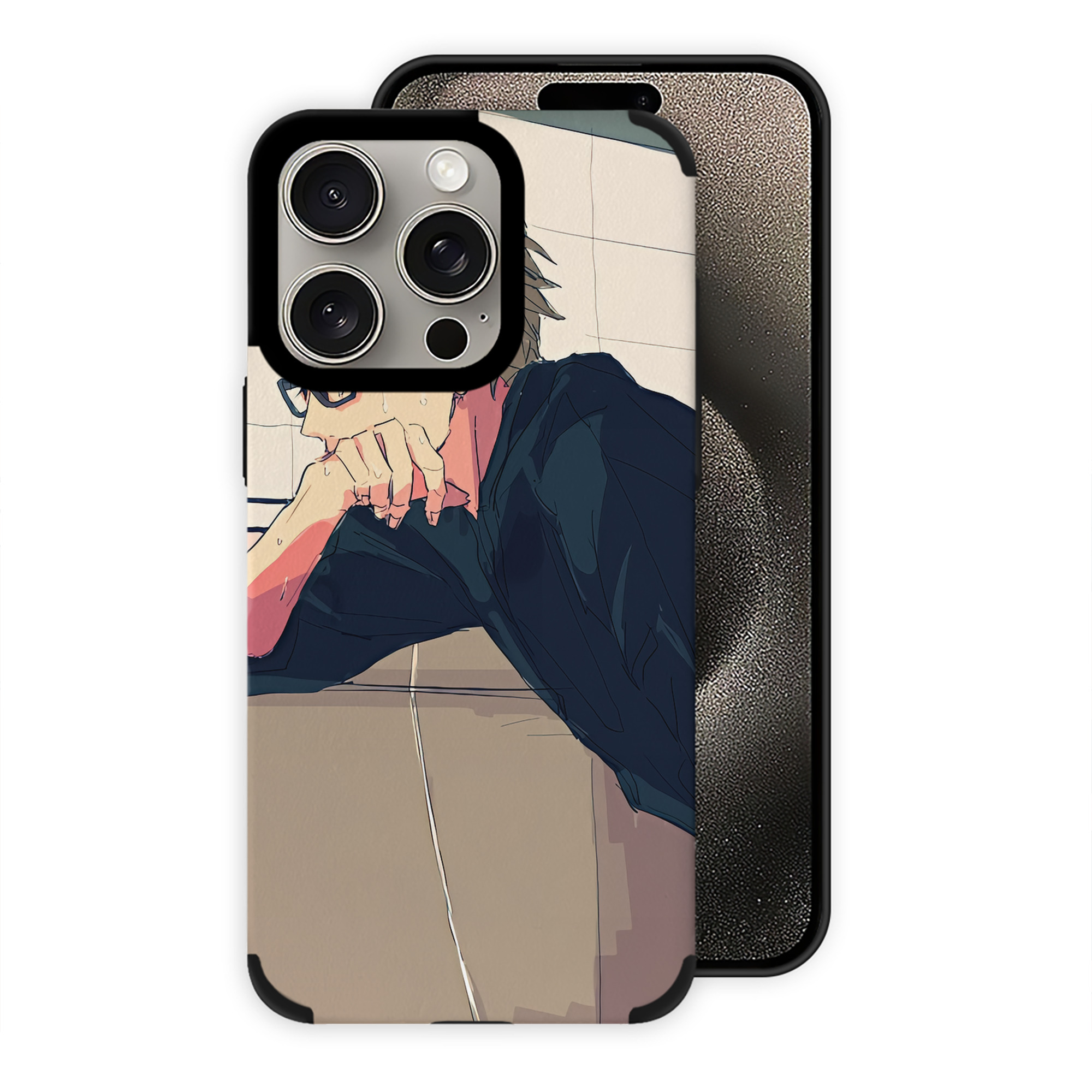 （画像用） ハイキュー!! Haikyu!! 【iPhone15ProMax対応】 PUレザー スマホケース 耐衝撃＆黄変防止