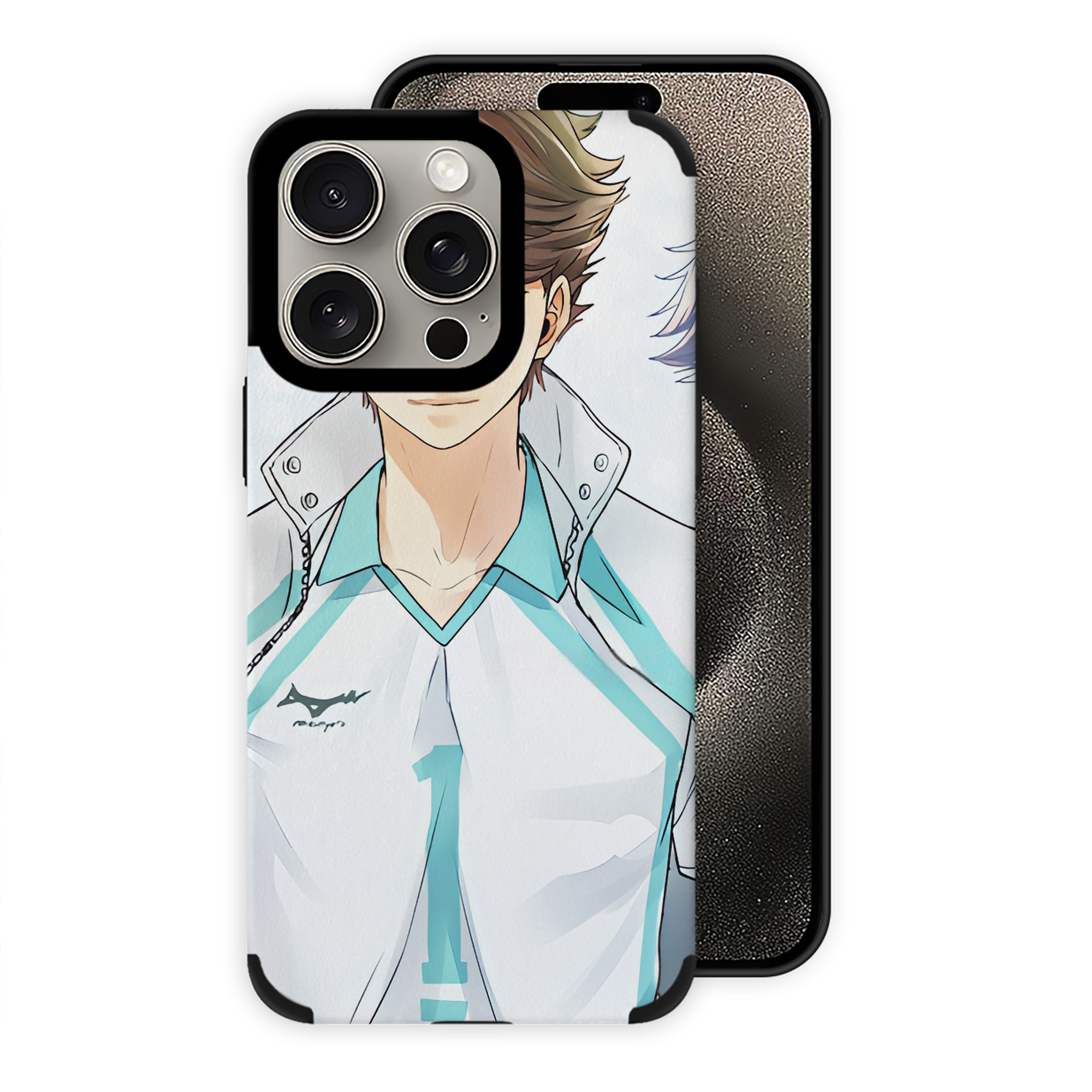 （画像用） ハイキュー!! Haikyu!! 【iPhone15ProMax対応】 PUレザー スマホケース 耐衝撃＆黄変防止