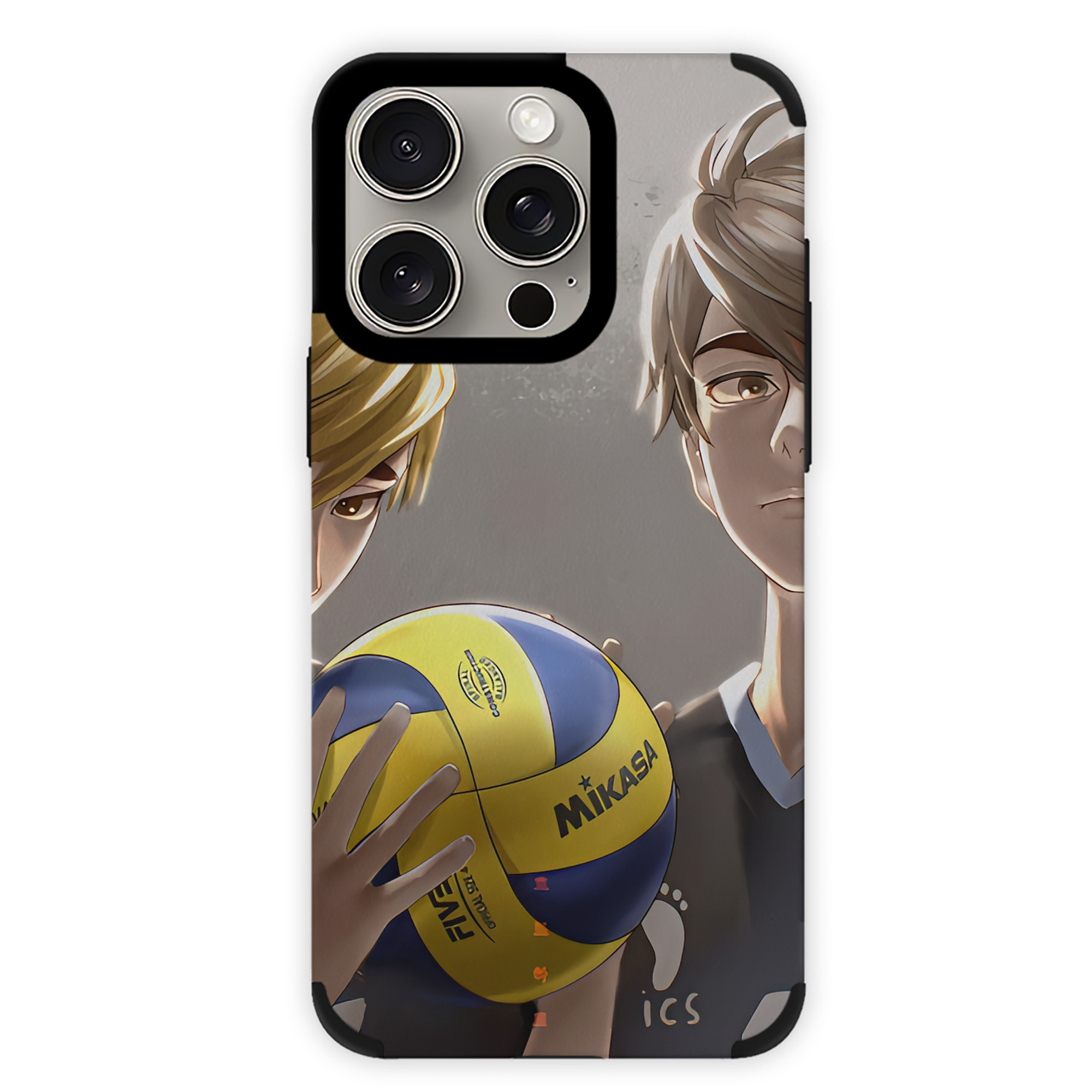 （画像用） ハイキュー!! Haikyu!! 【iPhone15ProMax対応】 PUレザー スマホケース 耐衝撃＆黄変防止