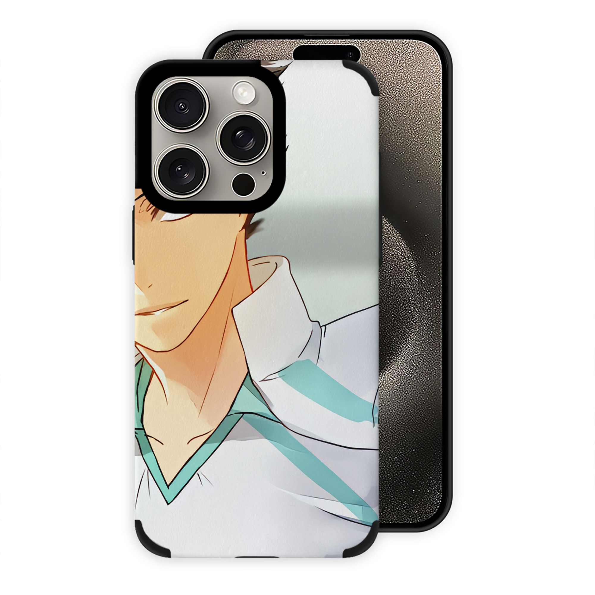 （画像用） ハイキュー!! Haikyu!! 【iPhone15ProMax対応】 PUレザー スマホケース 耐衝撃＆黄変防止