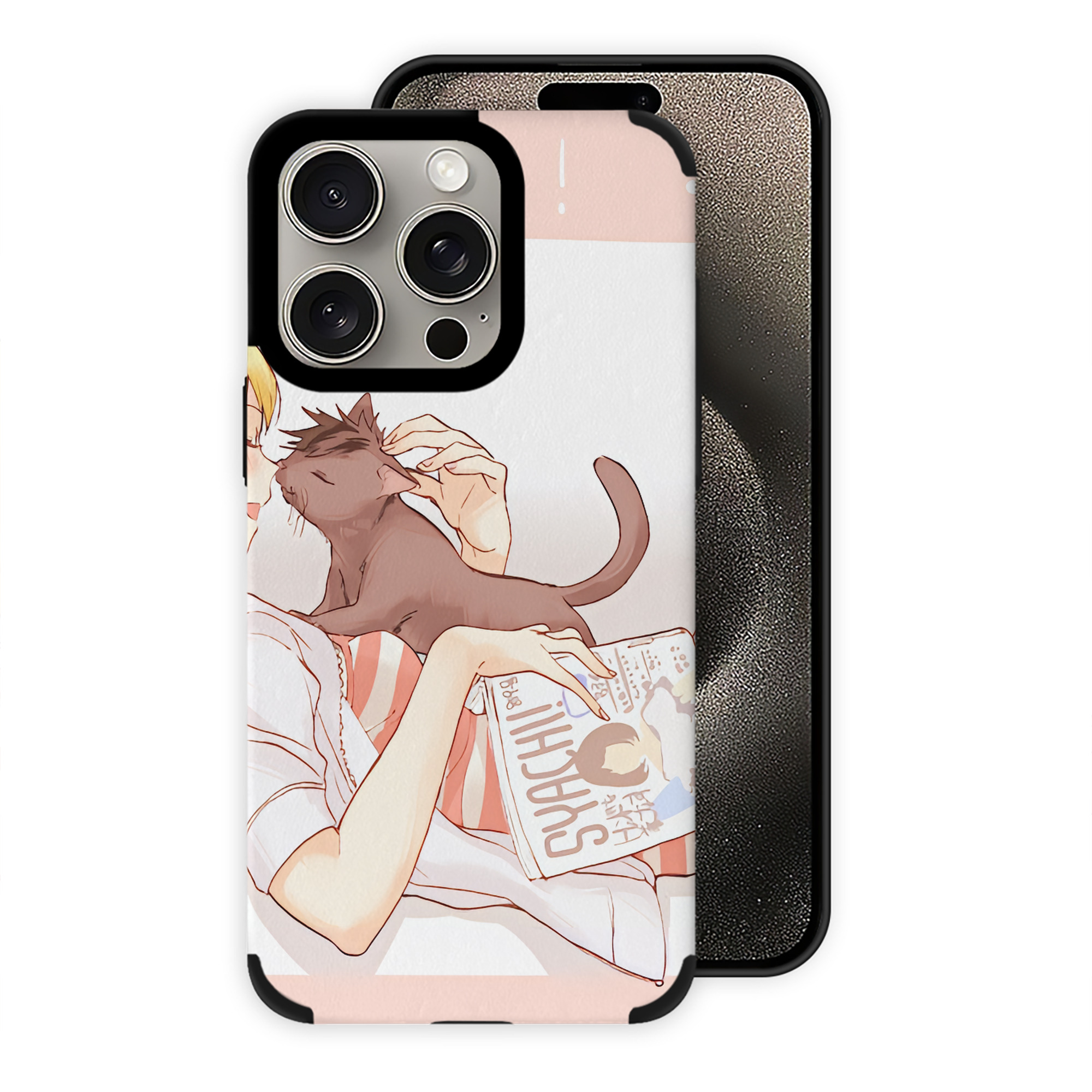 （画像用） ハイキュー!! Haikyu!! 【iPhone15ProMax対応】 PUレザー スマホケース 耐衝撃＆黄変防止