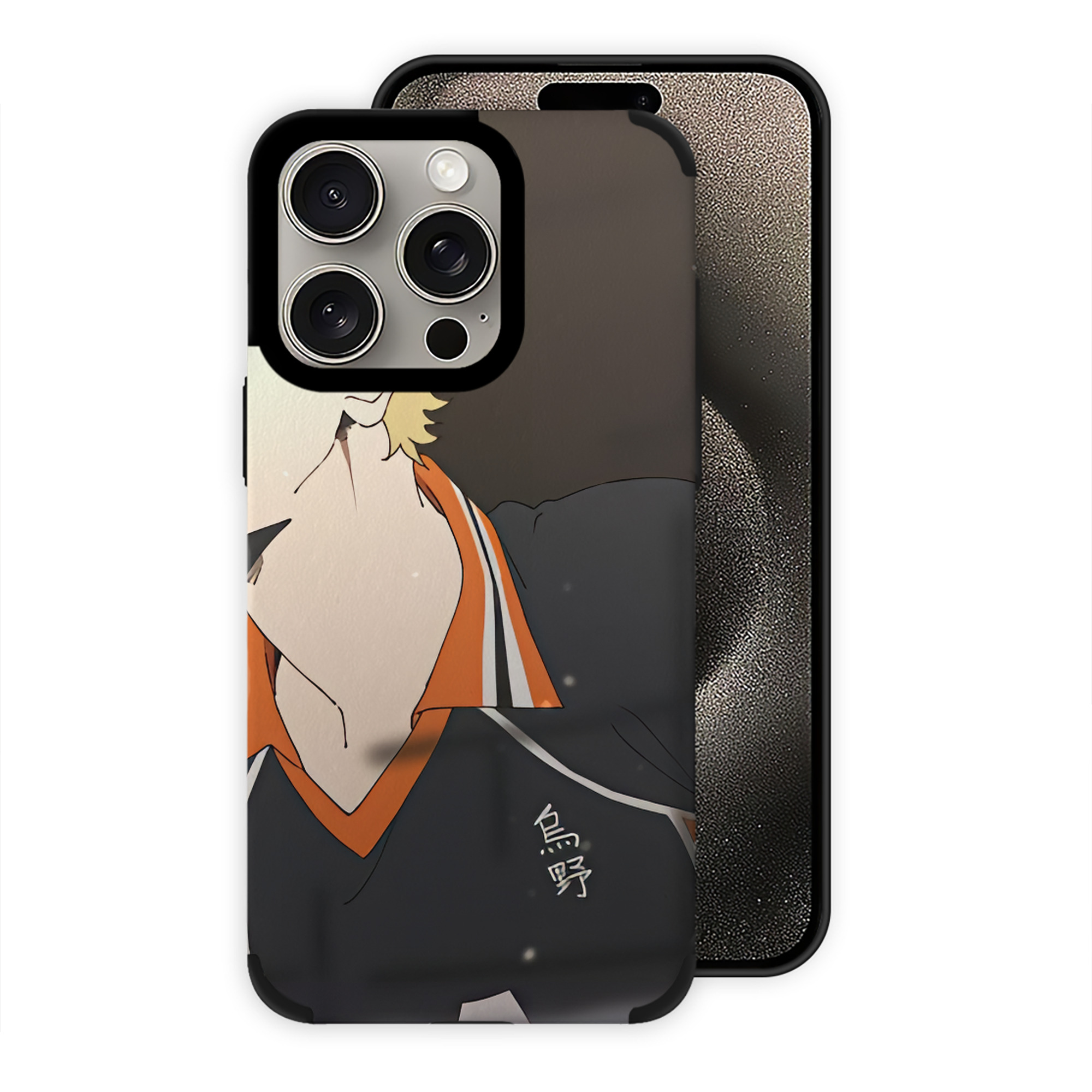（画像用） ハイキュー!! Haikyu!! 【iPhone15ProMax対応】 PUレザー スマホケース 耐衝撃＆黄変防止