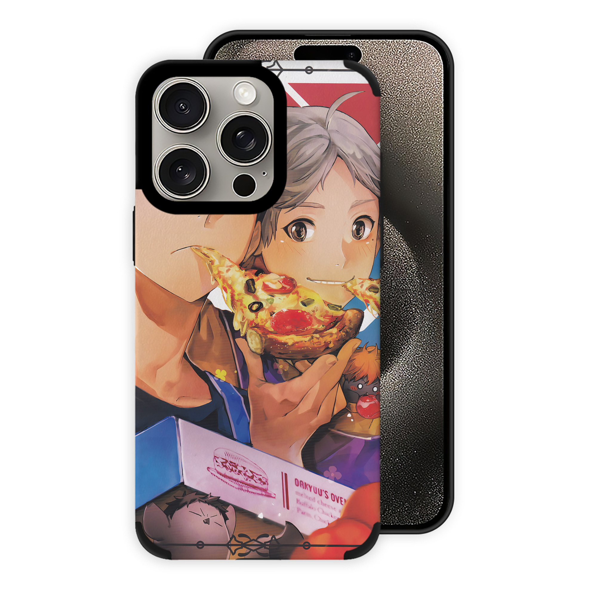 （画像用） ハイキュー!! Haikyu!! 【iPhone15ProMax対応】 PUレザー スマホケース 耐衝撃＆黄変防止