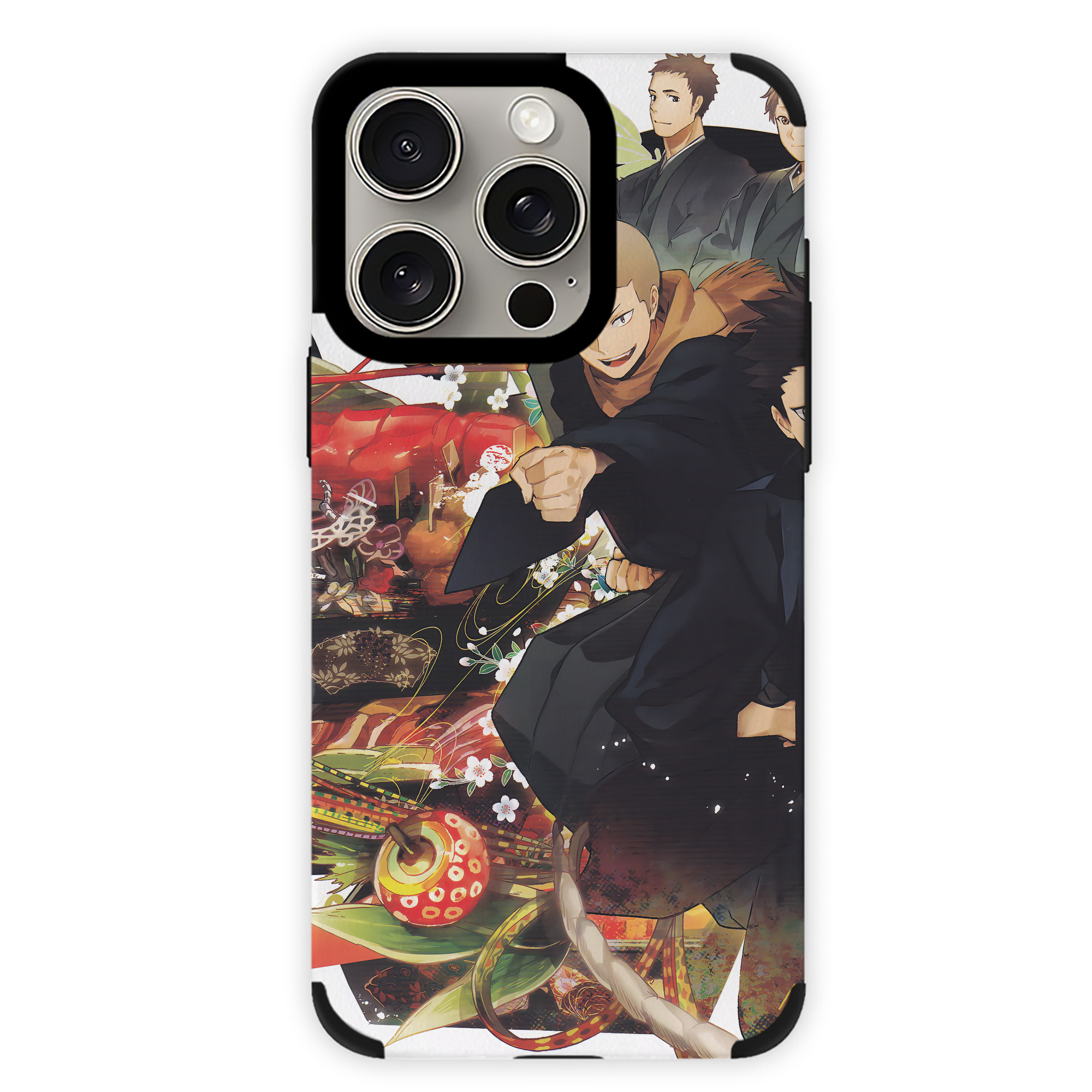 （画像用） ハイキュー!! Haikyu!! 【iPhone15ProMax対応】 PUレザー スマホケース 耐衝撃＆黄変防止