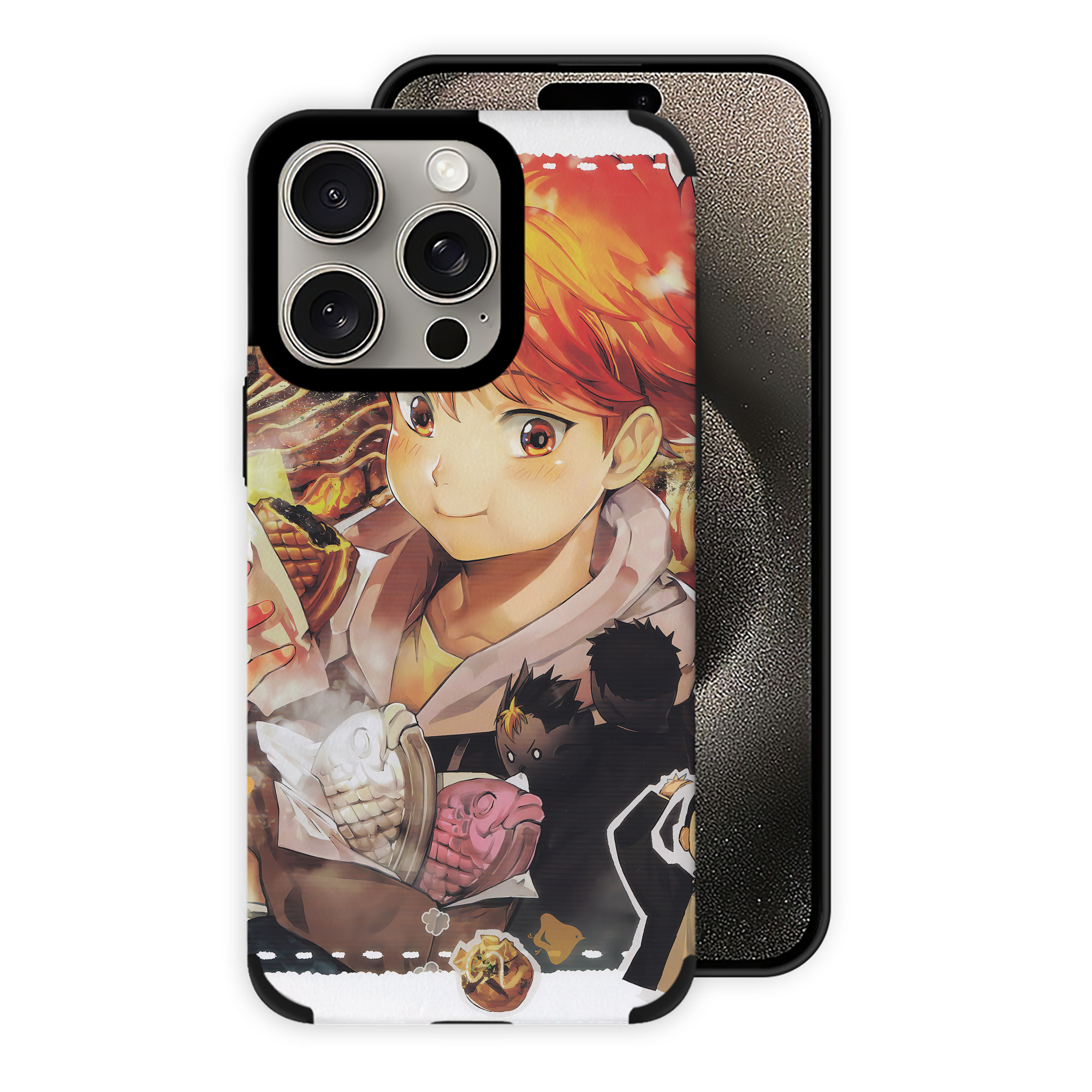 （画像用） ハイキュー!! Haikyu!! 【iPhone15ProMax対応】 PUレザー スマホケース 耐衝撃＆黄変防止