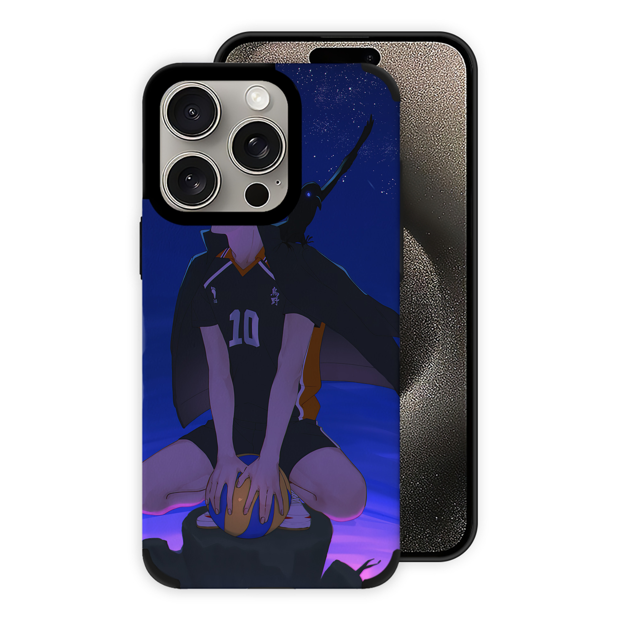 （画像用） ハイキュー!! Haikyu!! 【iPhone15ProMax対応】 PUレザー スマホケース 耐衝撃＆黄変防止