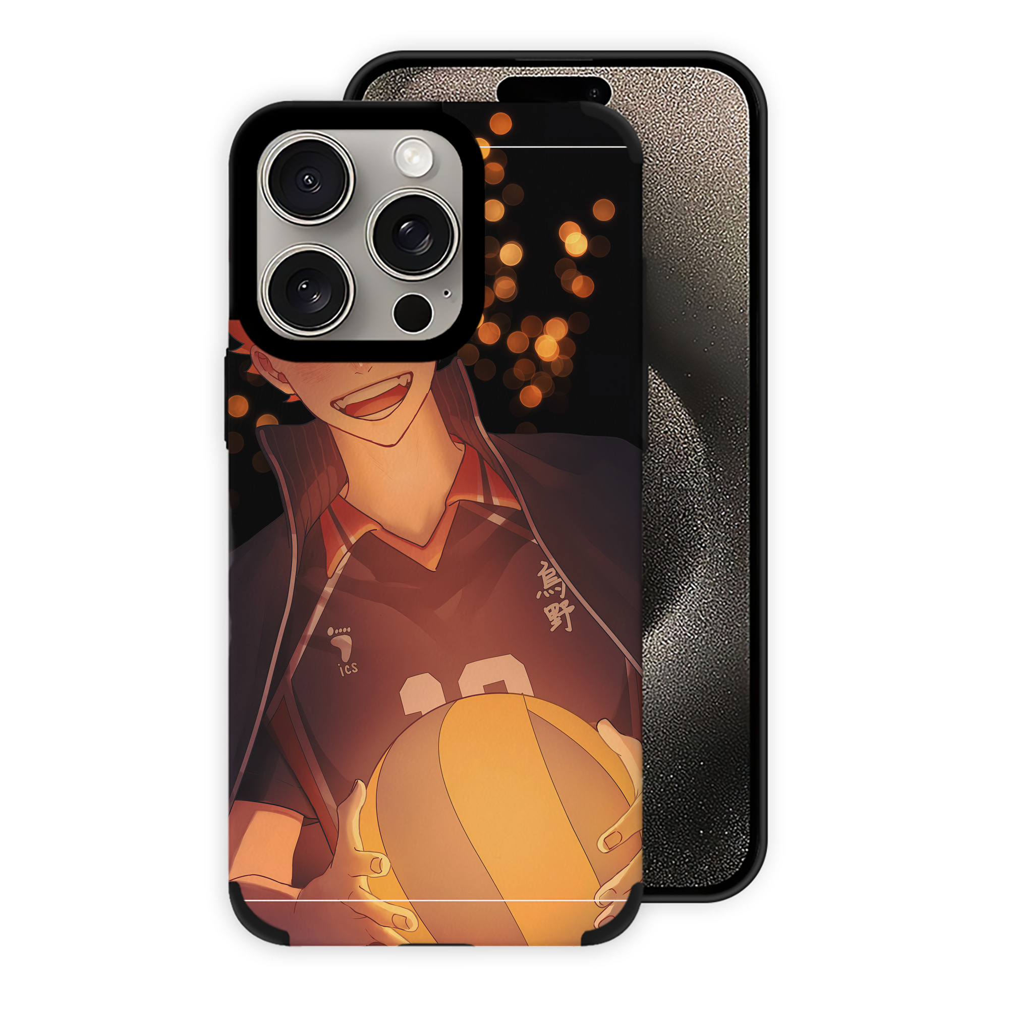 （画像用） ハイキュー!! Haikyu!! 【iPhone15ProMax対応】 PUレザー スマホケース 耐衝撃＆黄変防止