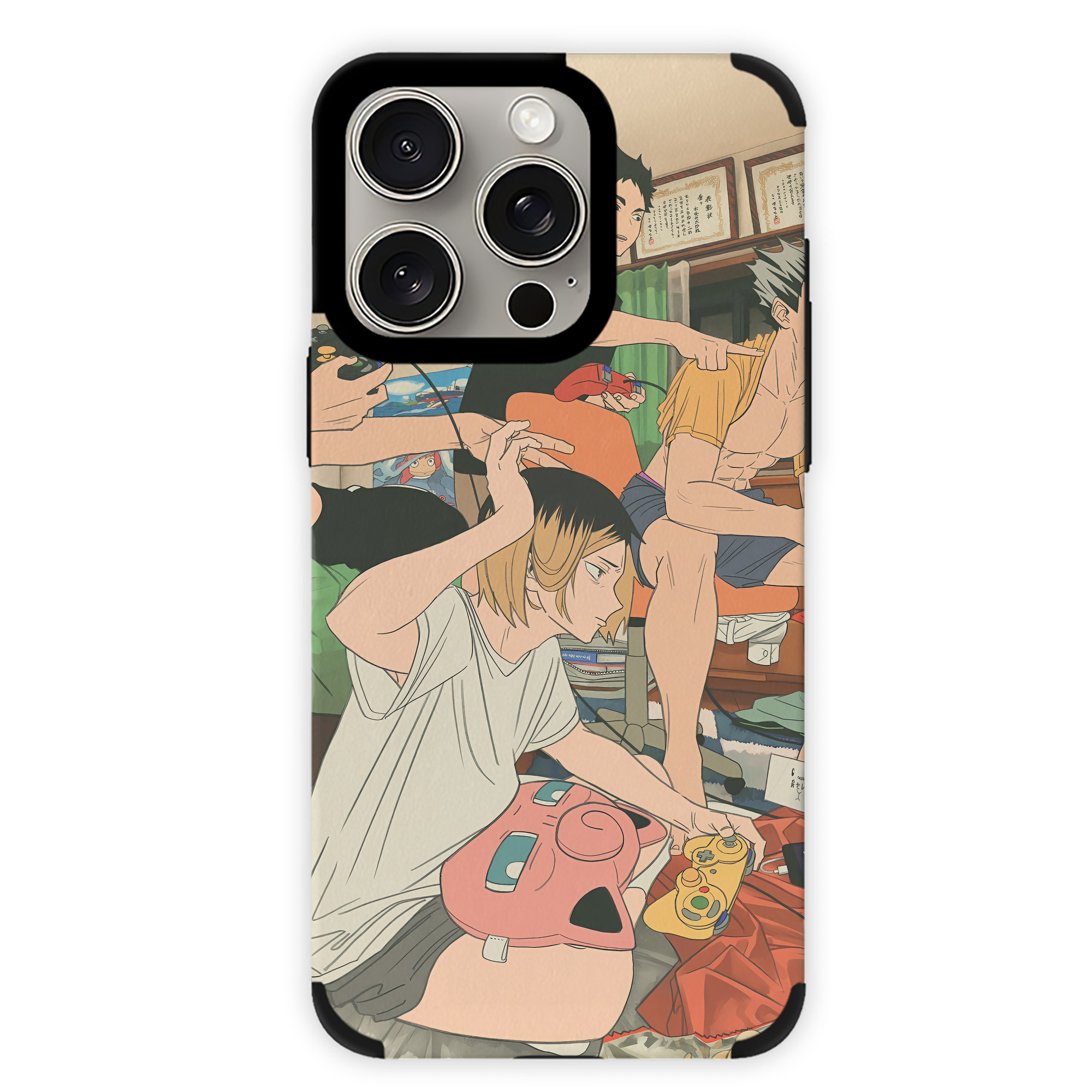 （画像用） ハイキュー!! Haikyu!! 【iPhone15ProMax対応】 PUレザー スマホケース 耐衝撃＆黄変防止