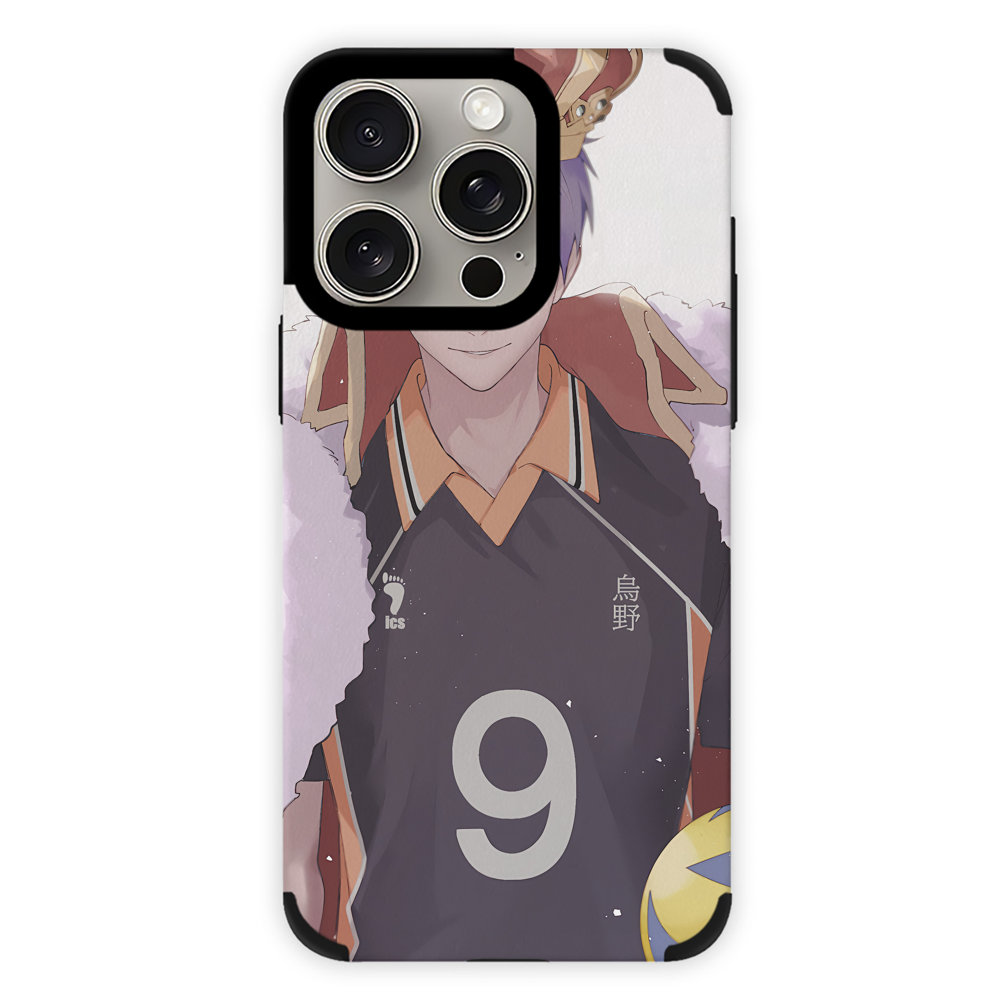 （画像用） ハイキュー!! Haikyu!! 【iPhone15ProMax対応】 PUレザー スマホケース 耐衝撃＆黄変防止