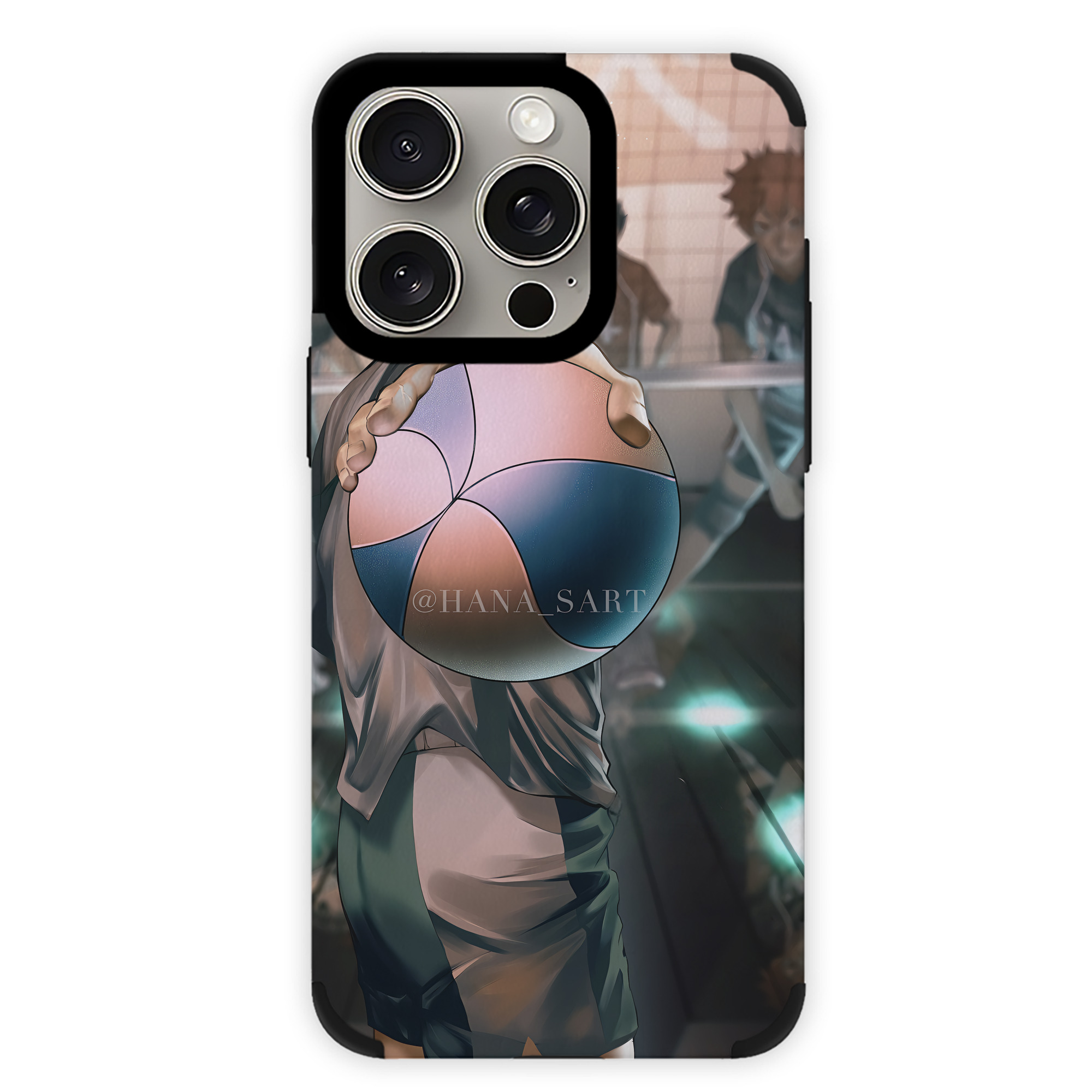 （画像用） ハイキュー!! Haikyu!! 【iPhone15ProMax対応】 PUレザー スマホケース 耐衝撃＆黄変防止