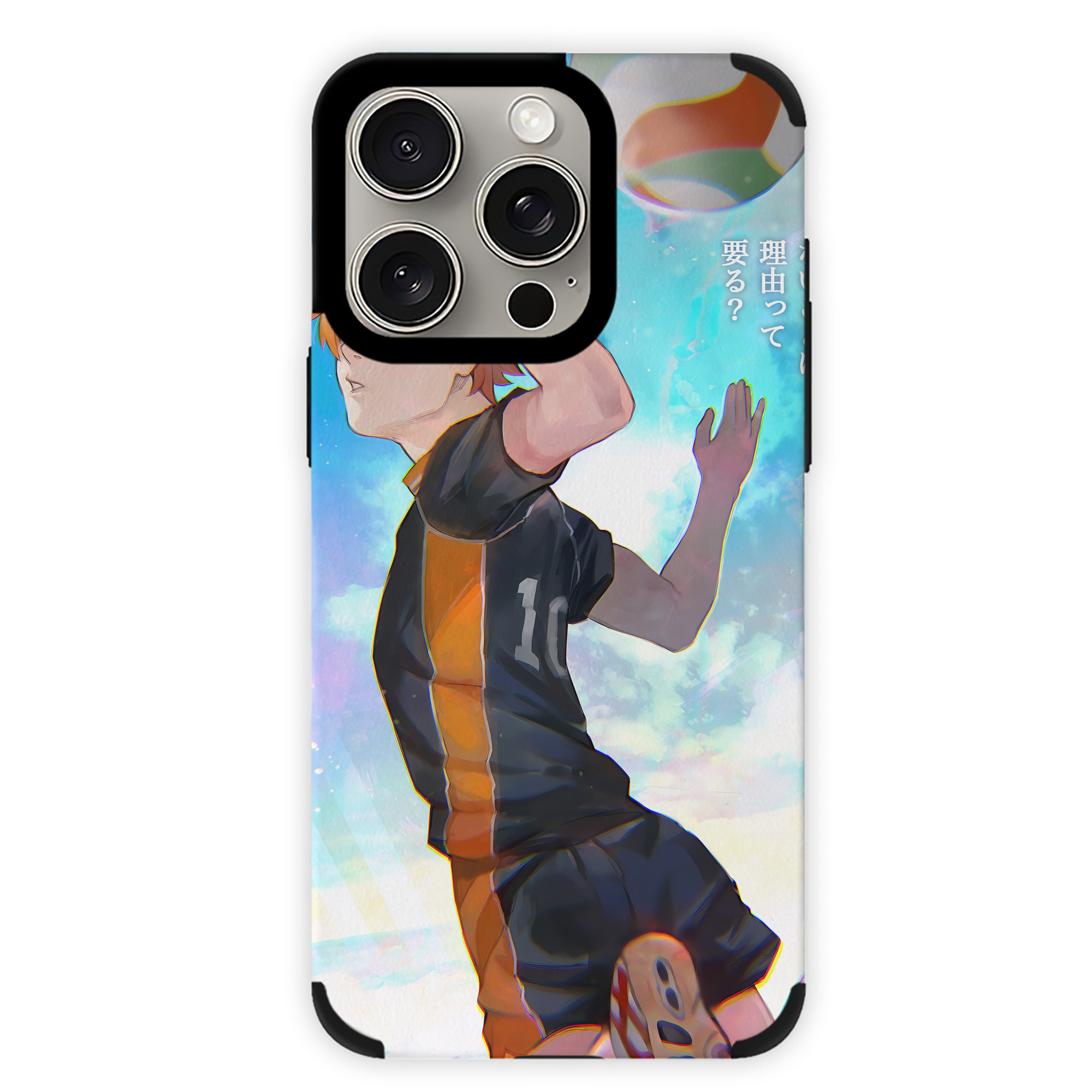 （画像用） ハイキュー!! Haikyu!! 【iPhone15ProMax対応】 PUレザー スマホケース 耐衝撃＆黄変防止
