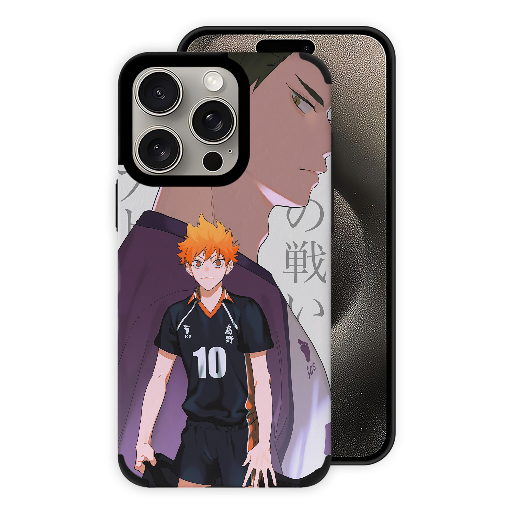 （画像用） ハイキュー!! Haikyu!! 【iPhone15ProMax対応】 PUレザー スマホケース 耐衝撃＆黄変防止