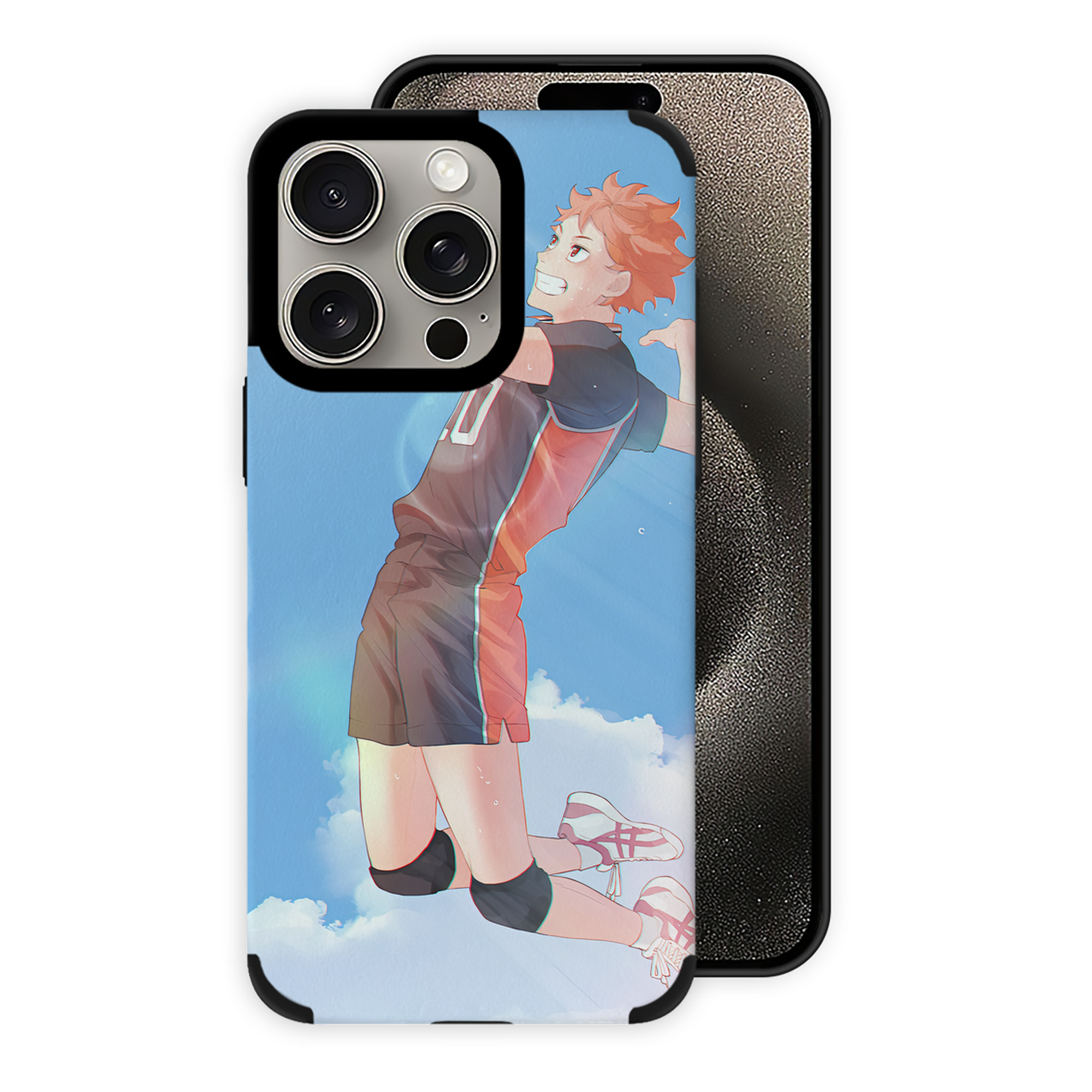 （画像用） ハイキュー!! Haikyu!! 【iPhone15ProMax対応】 PUレザー スマホケース 耐衝撃＆黄変防止