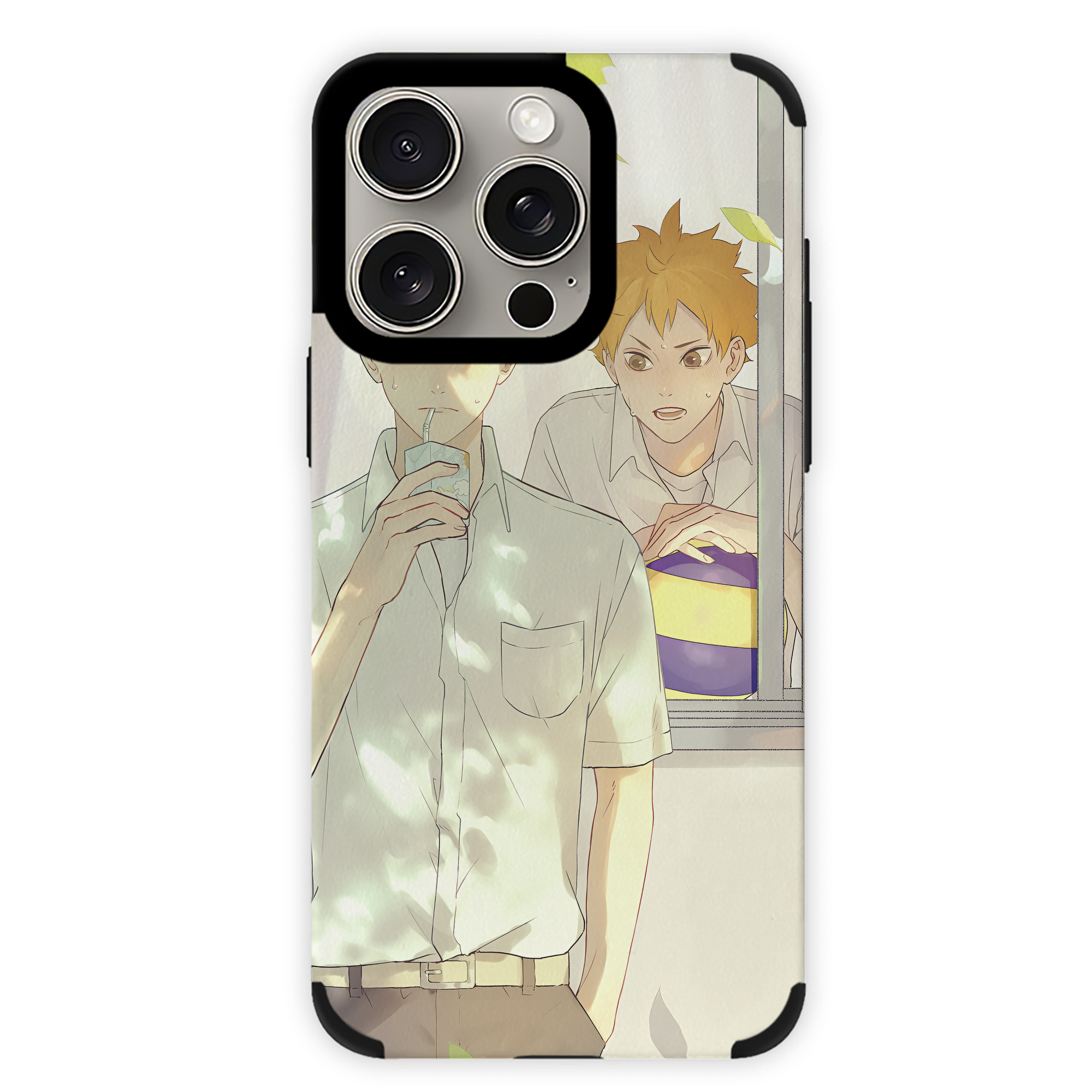 （画像用） ハイキュー!! Haikyu!! 【iPhone15ProMax対応】 PUレザー スマホケース 耐衝撃＆黄変防止