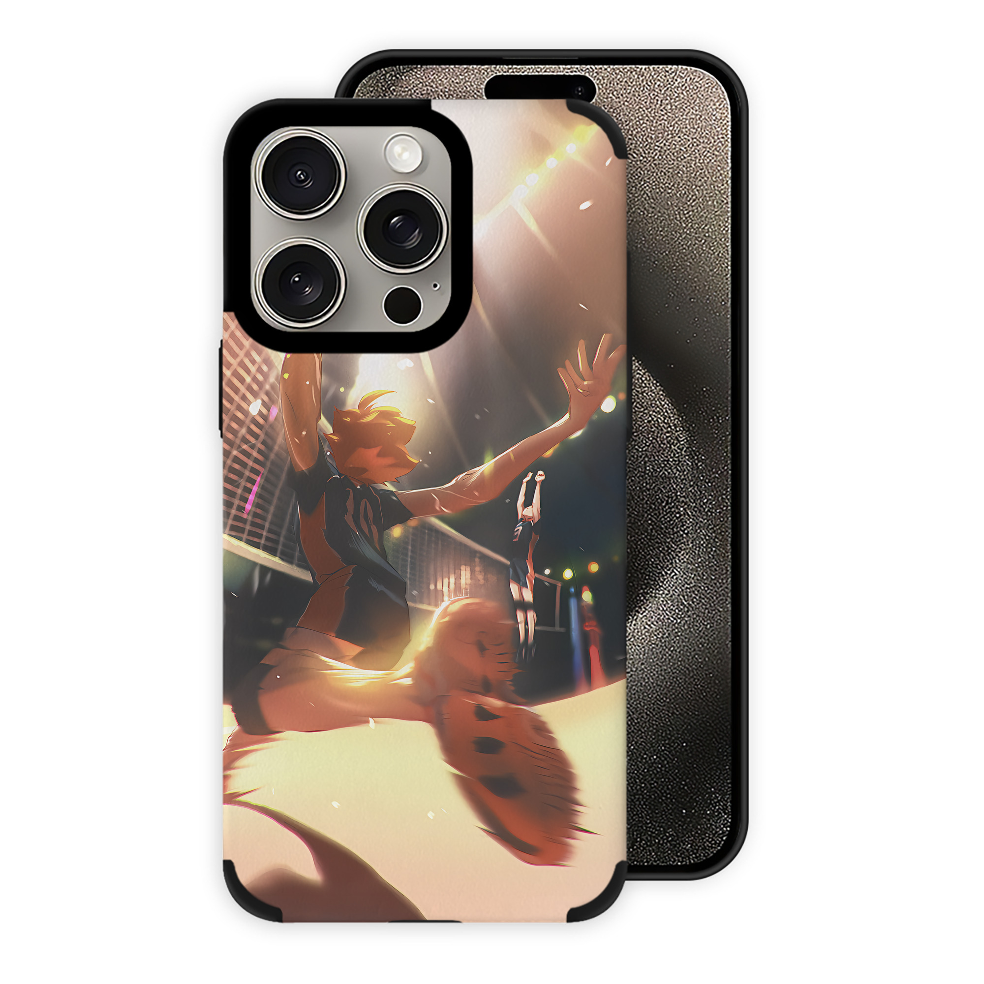 （画像用） ハイキュー!! Haikyu!! 【iPhone15ProMax対応】 PUレザー スマホケース 耐衝撃＆黄変防止