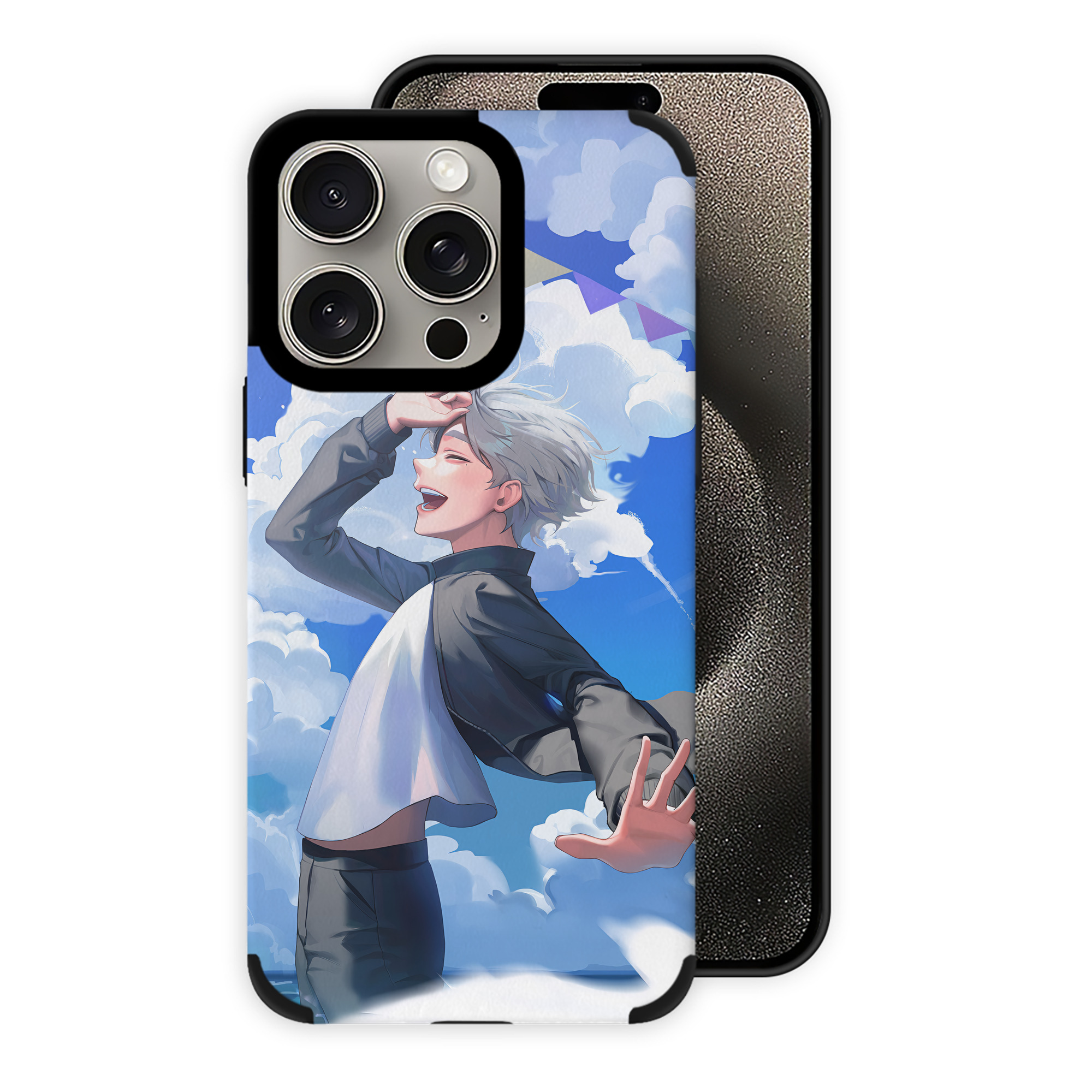 （画像用） ハイキュー!! Haikyu!! 【iPhone15ProMax対応】 PUレザー スマホケース 耐衝撃＆黄変防止