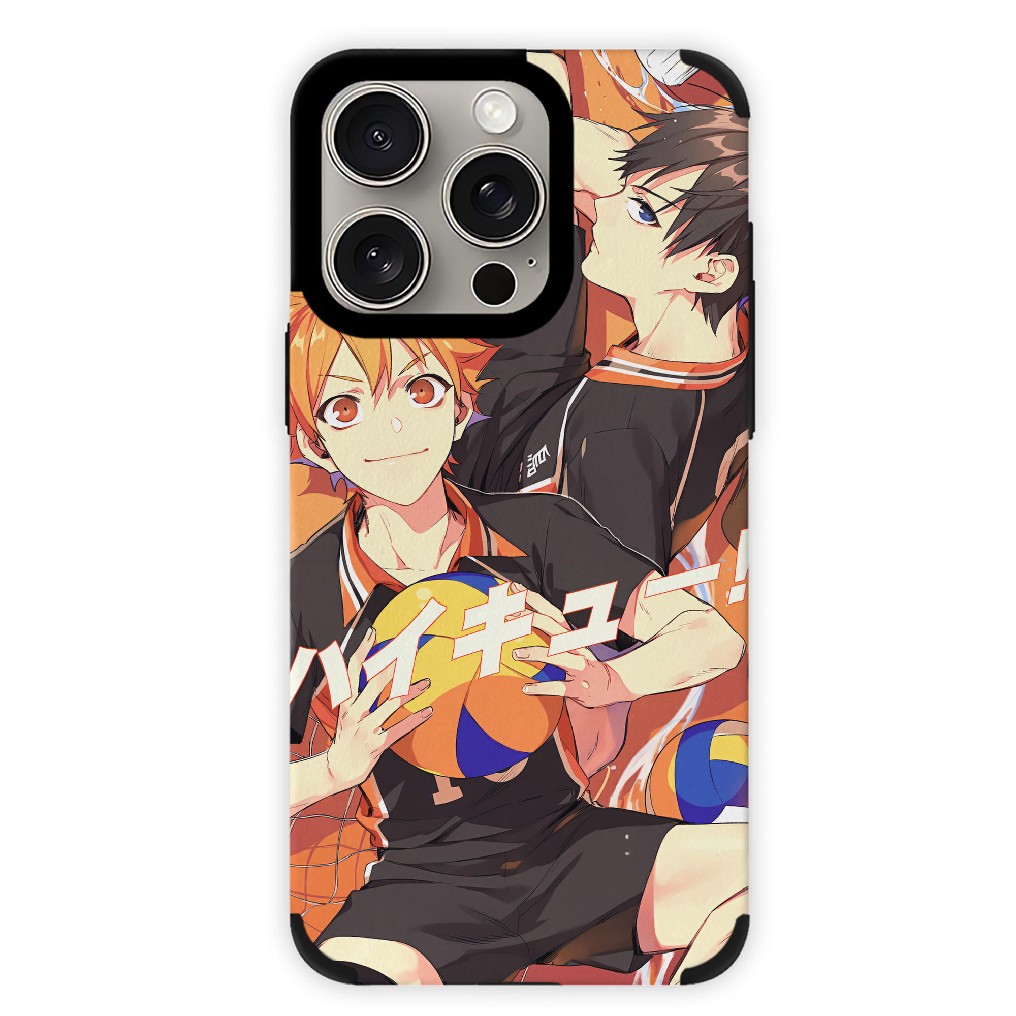 （画像用） ハイキュー!! Haikyu!! 【iPhone15ProMax対応】 PUレザー スマホケース 耐衝撃＆黄変防止