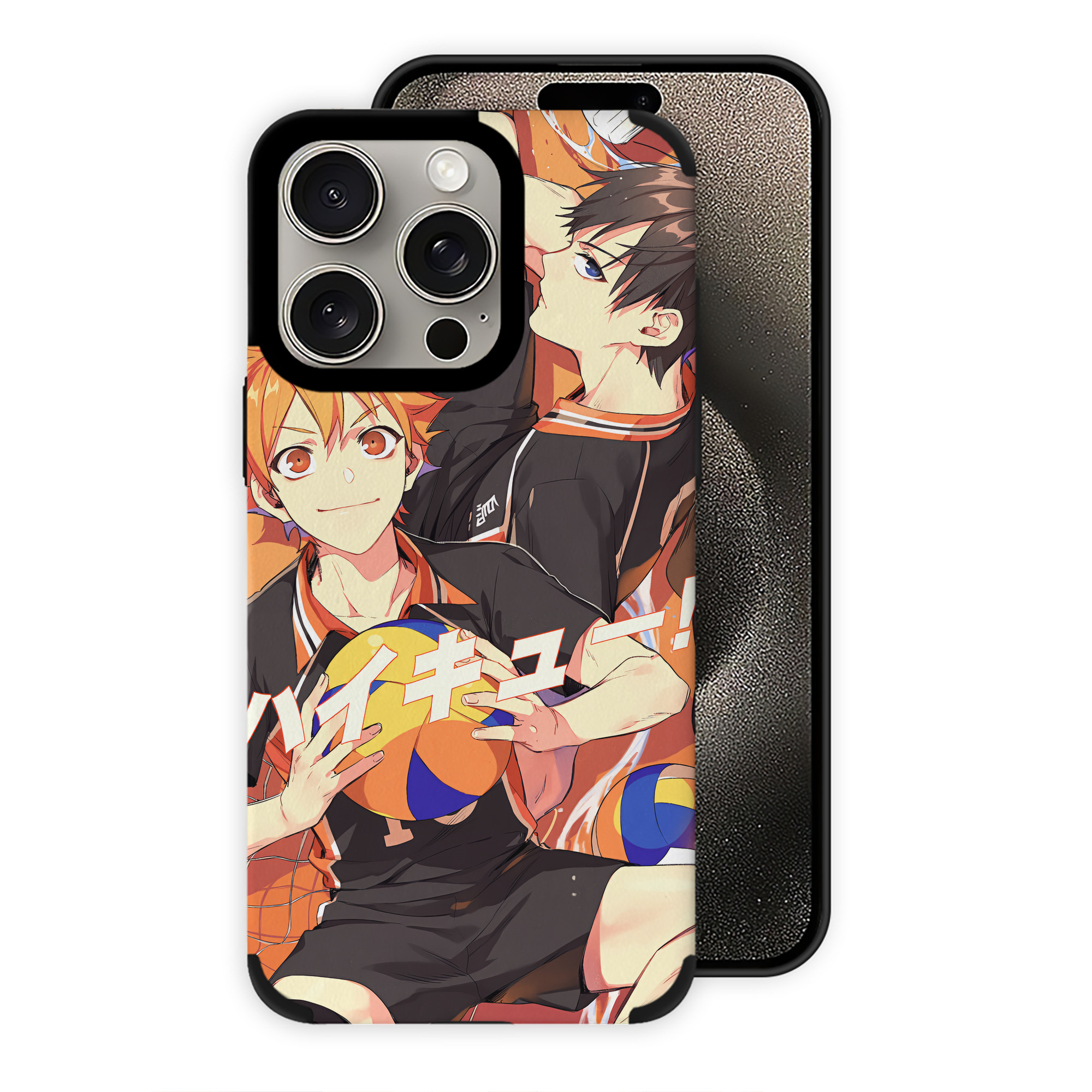 （画像用） ハイキュー!! Haikyu!! 【iPhone15ProMax対応】 PUレザー スマホケース 耐衝撃＆黄変防止