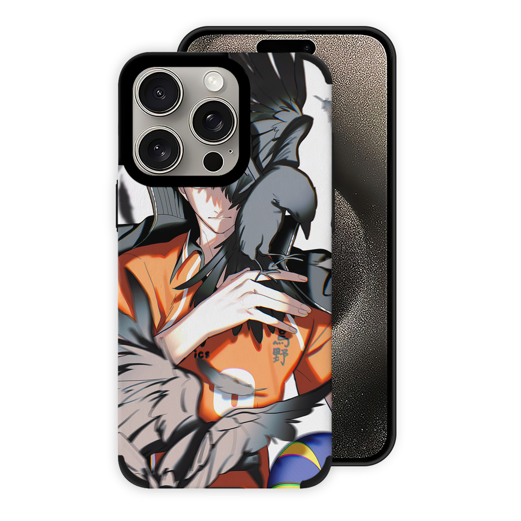 （画像用） ハイキュー!! Haikyu!! 【iPhone15ProMax対応】 PUレザー スマホケース 耐衝撃＆黄変防止