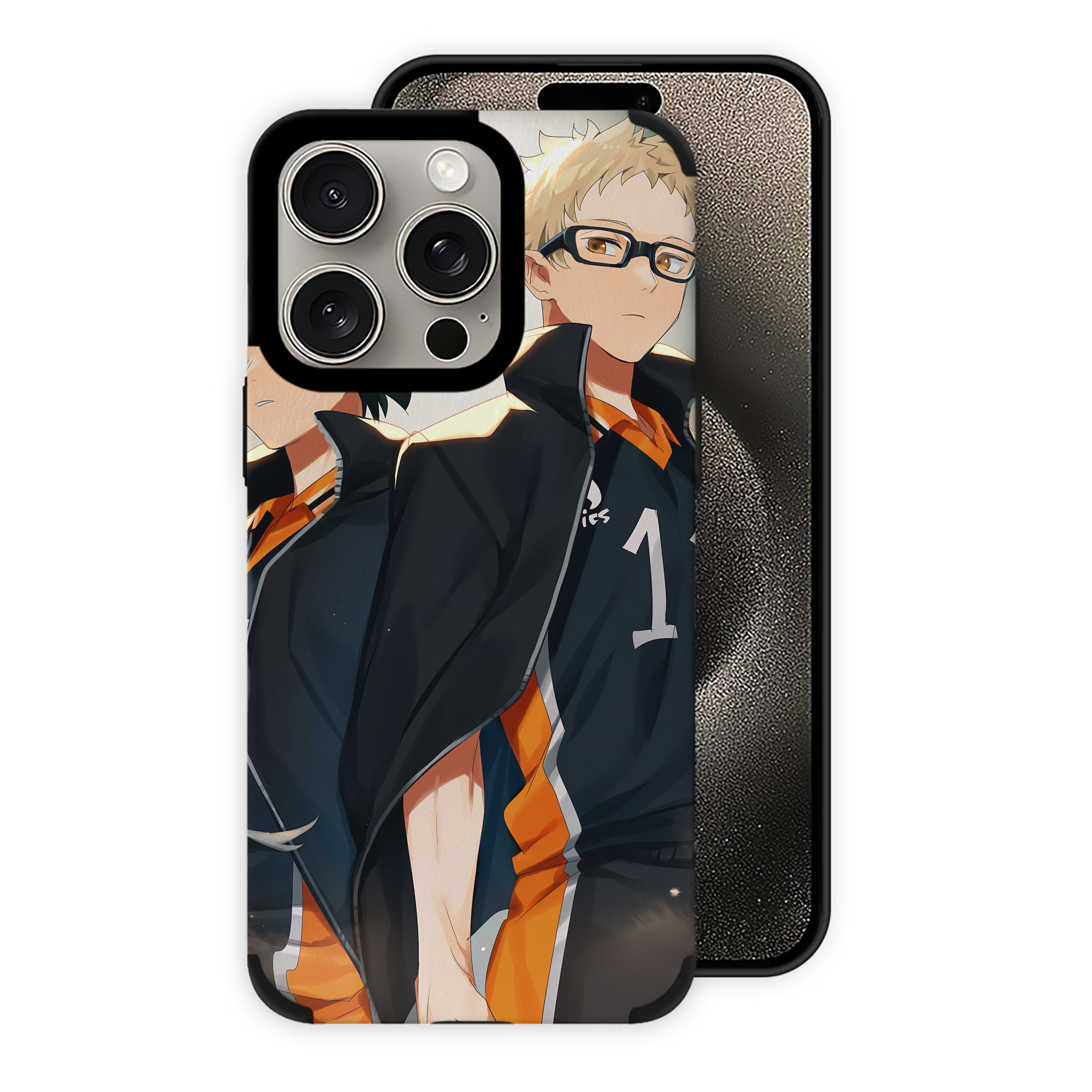 （画像用） ハイキュー!! Haikyu!! 【iPhone15ProMax対応】 PUレザー スマホケース 耐衝撃＆黄変防止