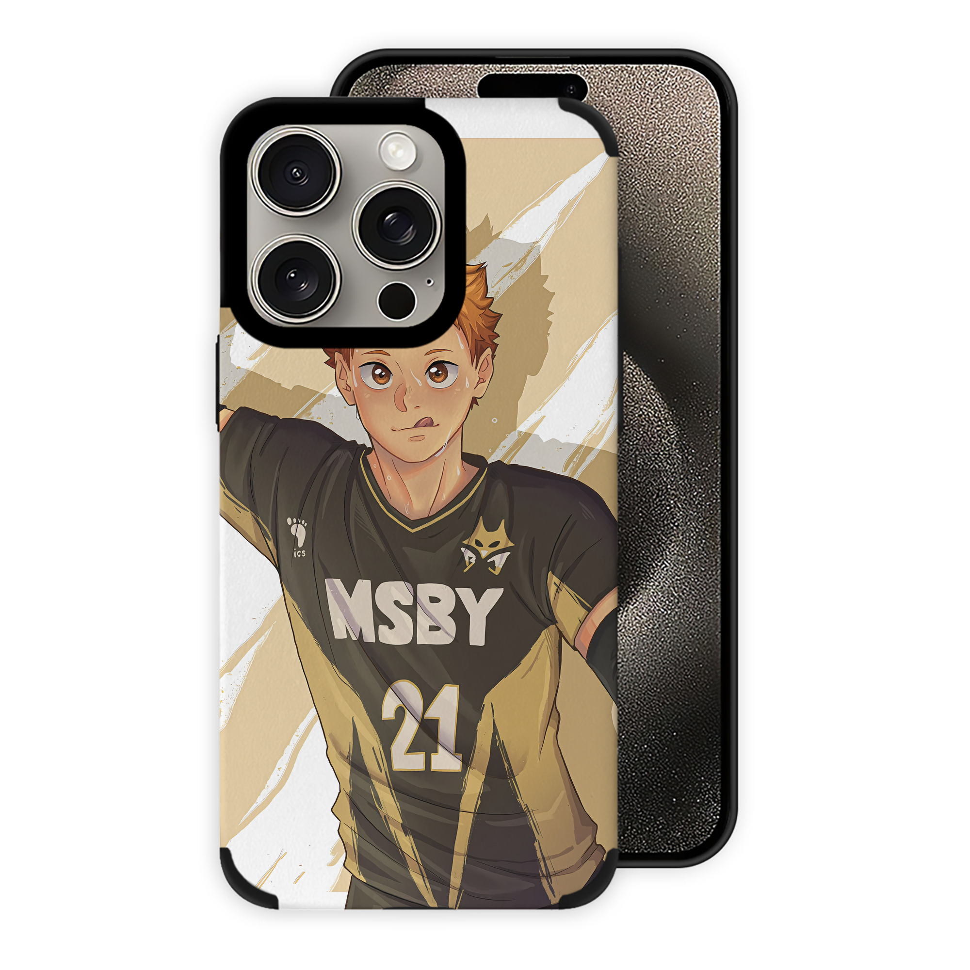 （画像用） ハイキュー!! Haikyu!! 【iPhone15ProMax対応】 PUレザー スマホケース 耐衝撃＆黄変防止