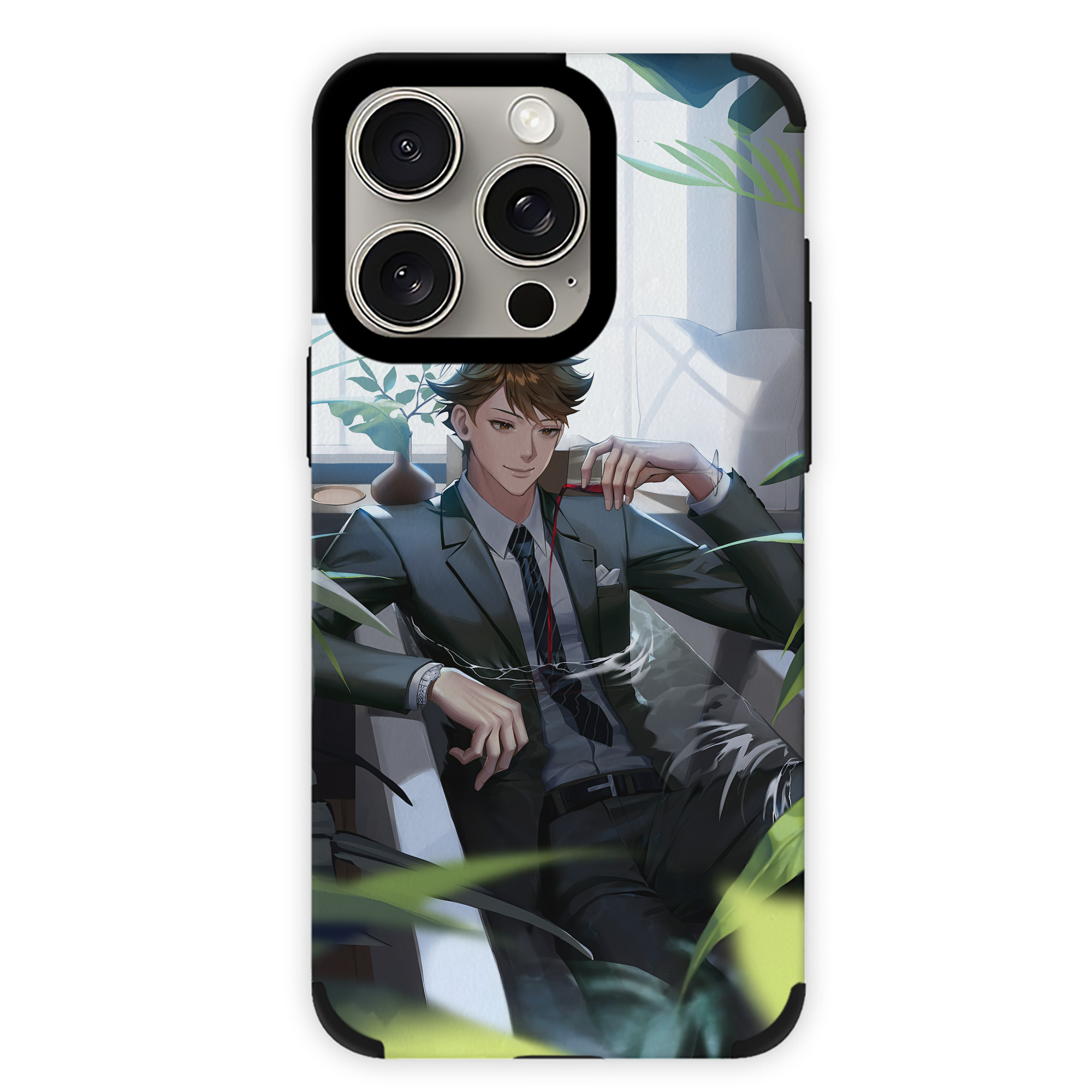 （画像用） ハイキュー!! Haikyu!! 【iPhone15ProMax対応】 PUレザー スマホケース 耐衝撃＆黄変防止
