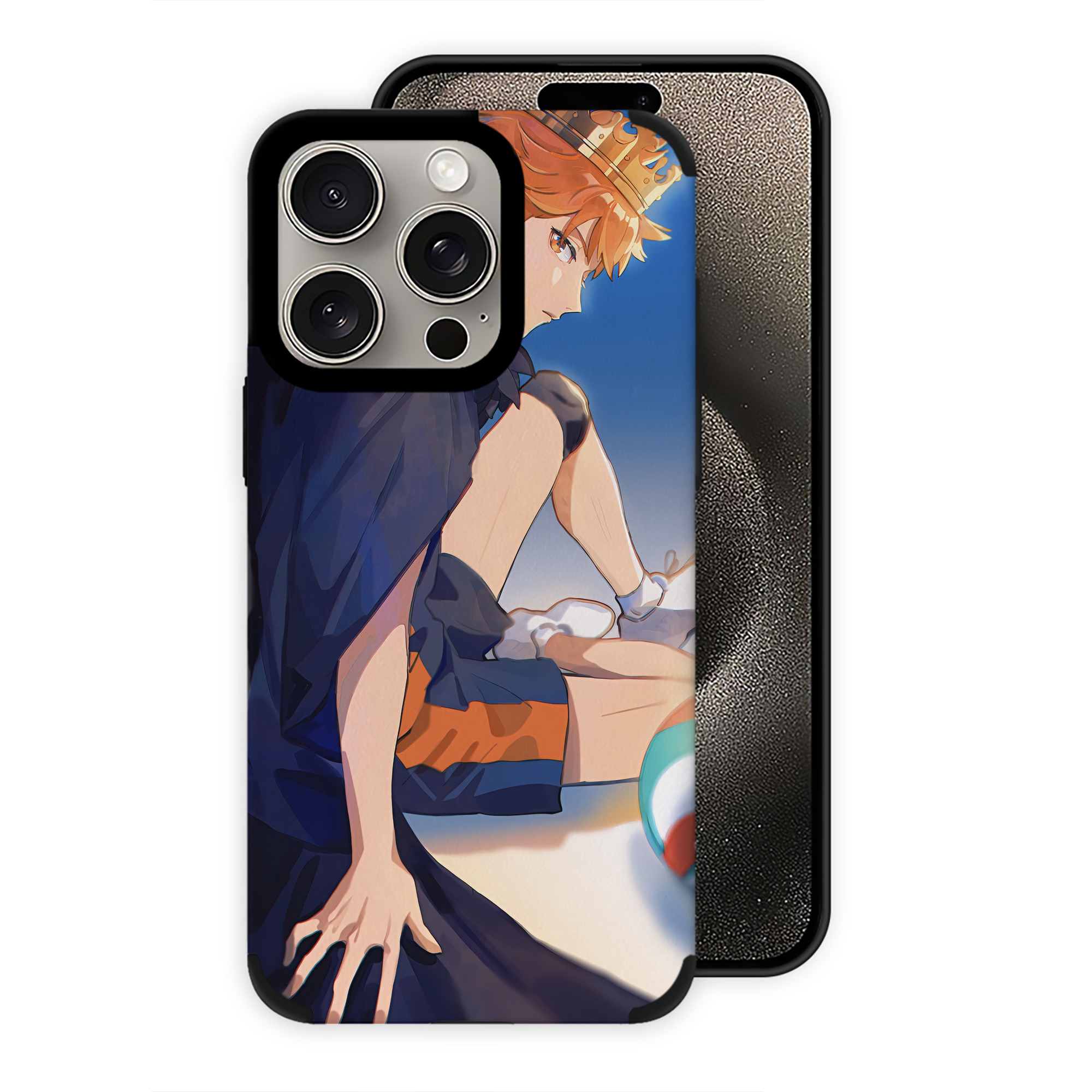 （画像用） ハイキュー!! Haikyu!! 【iPhone15ProMax対応】 PUレザー スマホケース 耐衝撃＆黄変防止