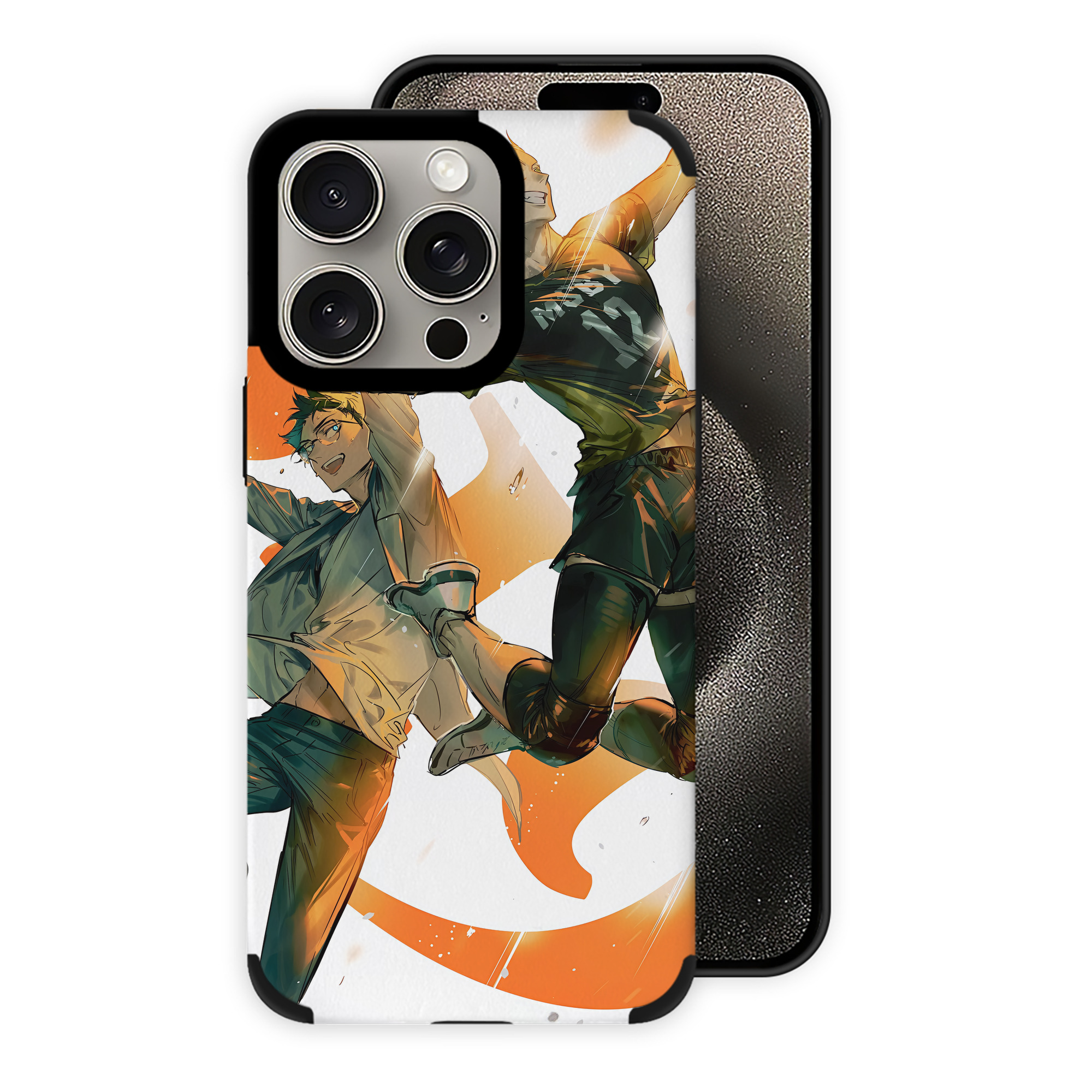 （画像用） ハイキュー!! Haikyu!! 【iPhone15ProMax対応】 PUレザー スマホケース 耐衝撃＆黄変防止