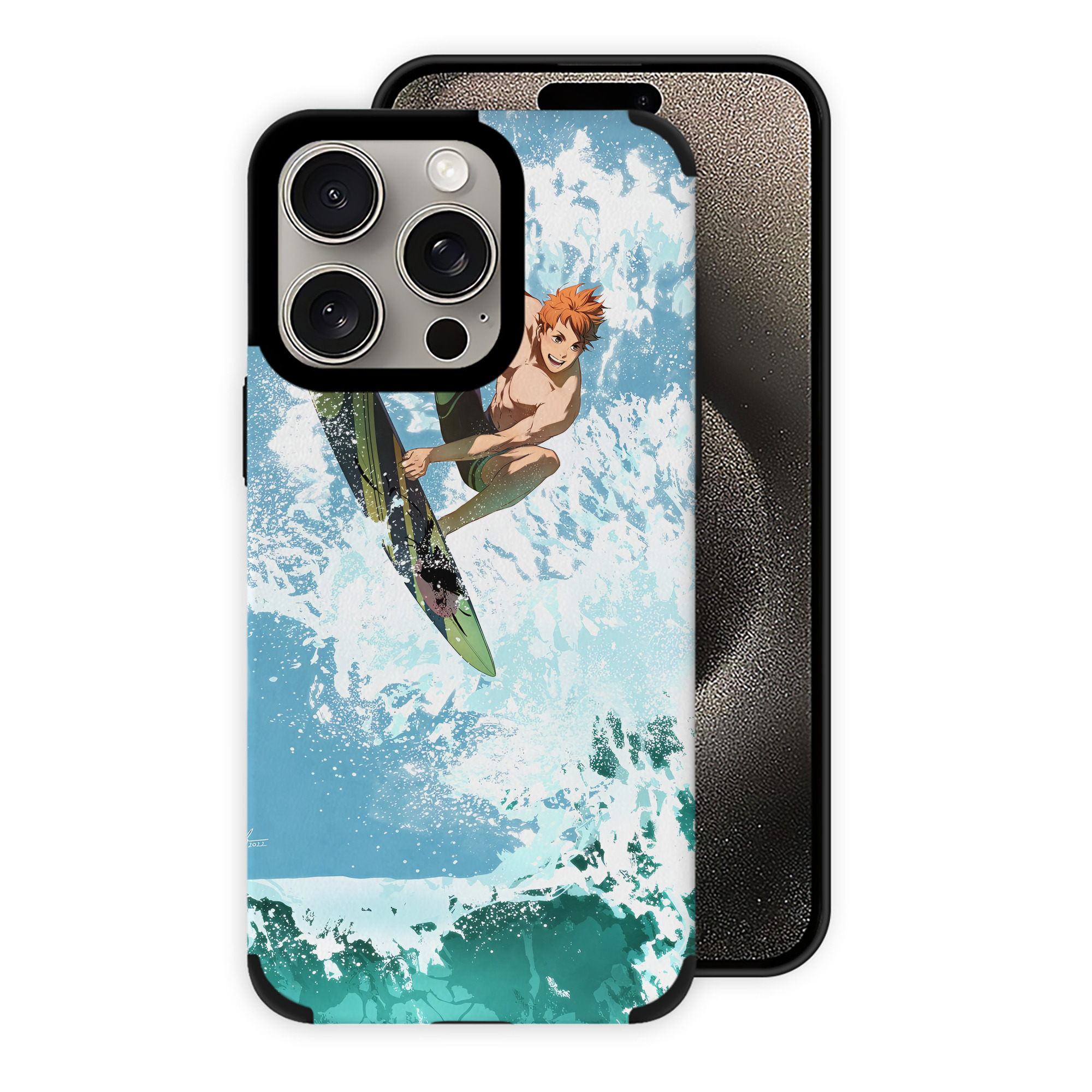 （画像用） ハイキュー!! Haikyu!! 【iPhone15ProMax対応】 PUレザー スマホケース 耐衝撃＆黄変防止