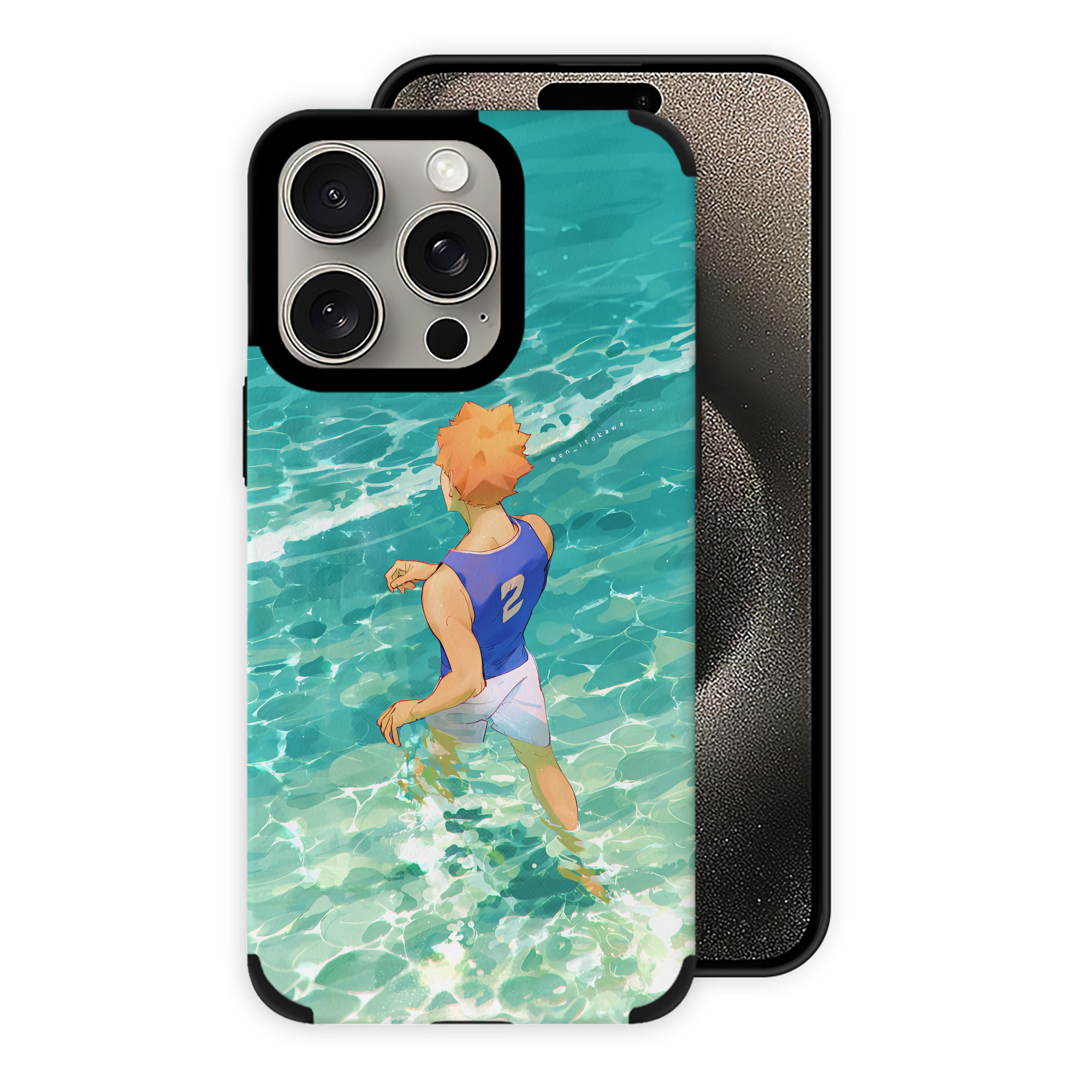 ハイキュー!! Haikyu!! 【iPhone15ProMax対応】 PUレザー スマホケース 耐衝撃＆黄変防止