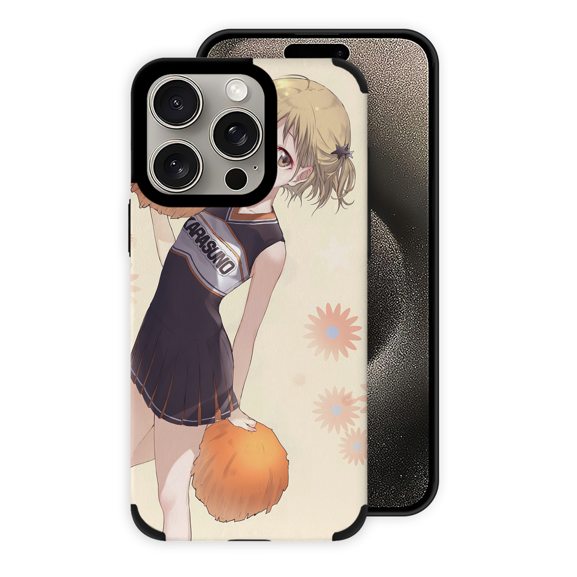 （画像用） ハイキュー!! Haikyu!! 【iPhone15ProMax対応】 PUレザー スマホケース 耐衝撃＆黄変防止