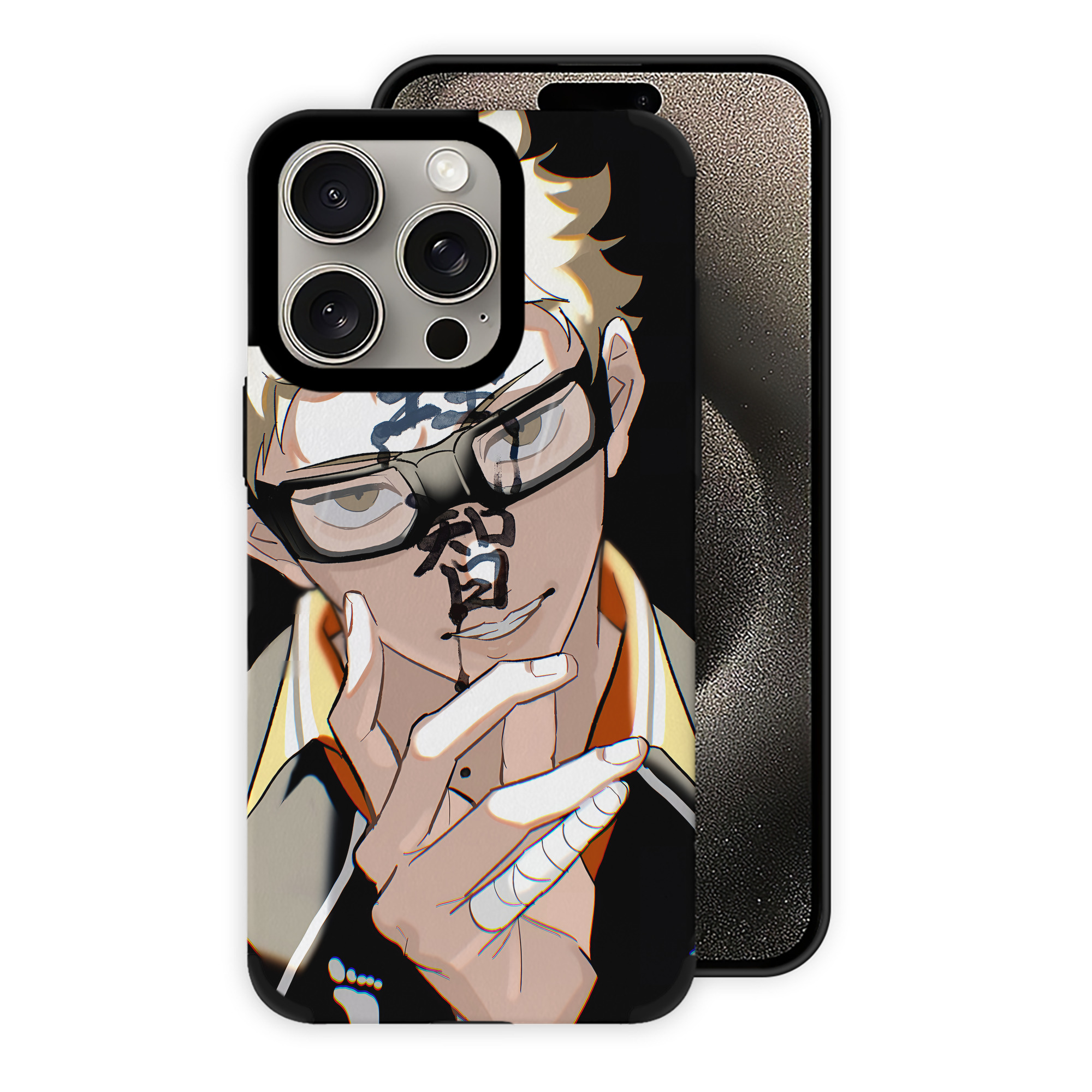 （画像用） ハイキュー!! Haikyu!! 【iPhone15ProMax対応】 PUレザー スマホケース 耐衝撃＆黄変防止