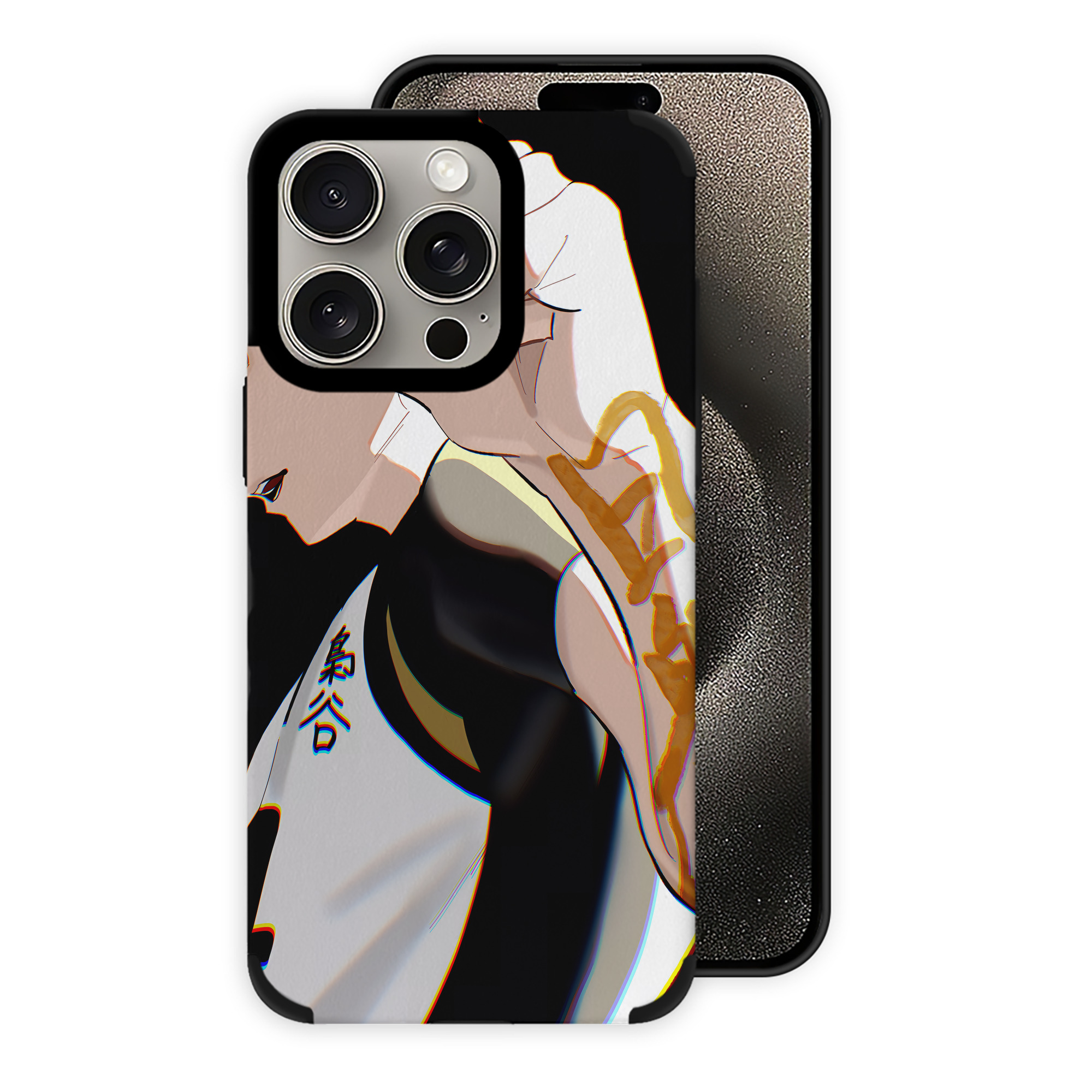 （画像用） ハイキュー!! Haikyu!! 【iPhone15ProMax対応】 PUレザー スマホケース 耐衝撃＆黄変防止