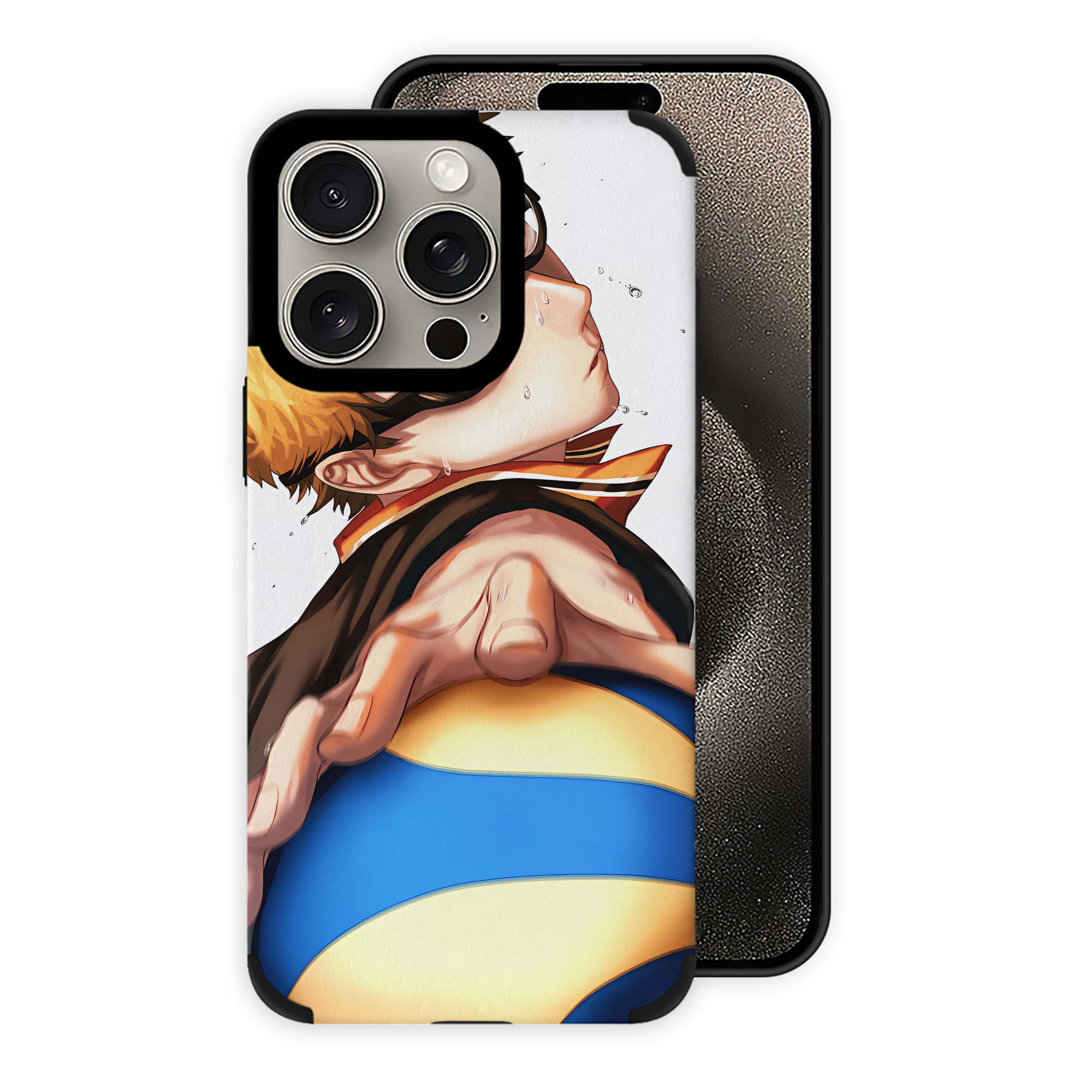 （画像用） ハイキュー!! Haikyu!! 【iPhone15ProMax対応】 PUレザー スマホケース 耐衝撃＆黄変防止