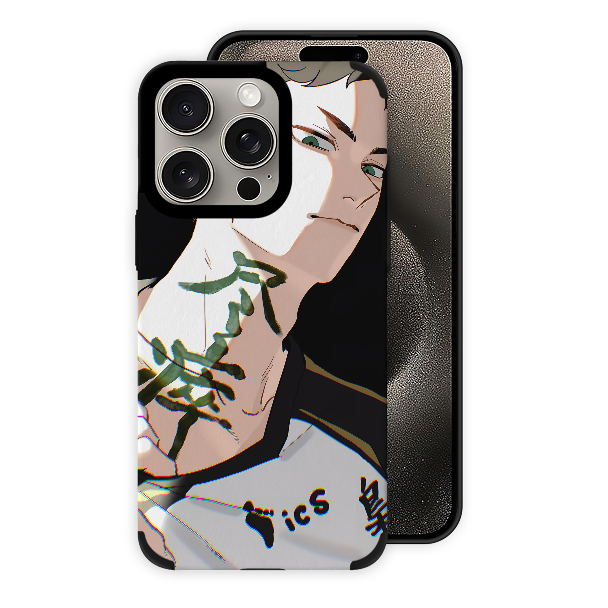 （画像用） ハイキュー!! Haikyu!! 【iPhone15ProMax対応】 PUレザー スマホケース 耐衝撃＆黄変防止