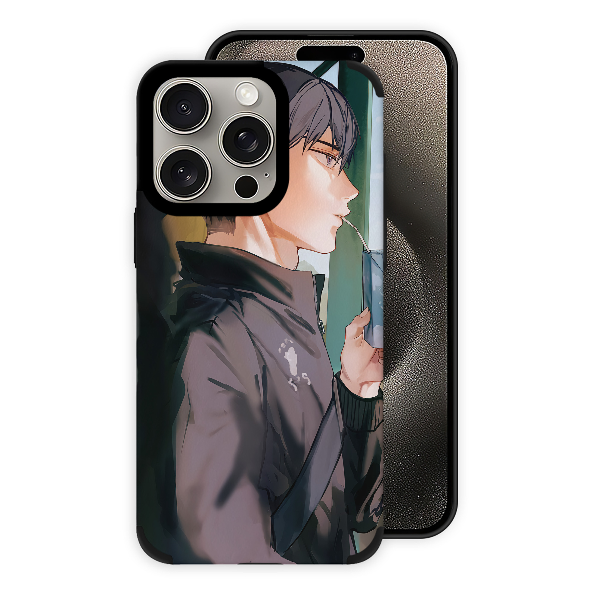 （画像用） ハイキュー!! Haikyu!! 【iPhone15ProMax対応】 PUレザー スマホケース 耐衝撃＆黄変防止