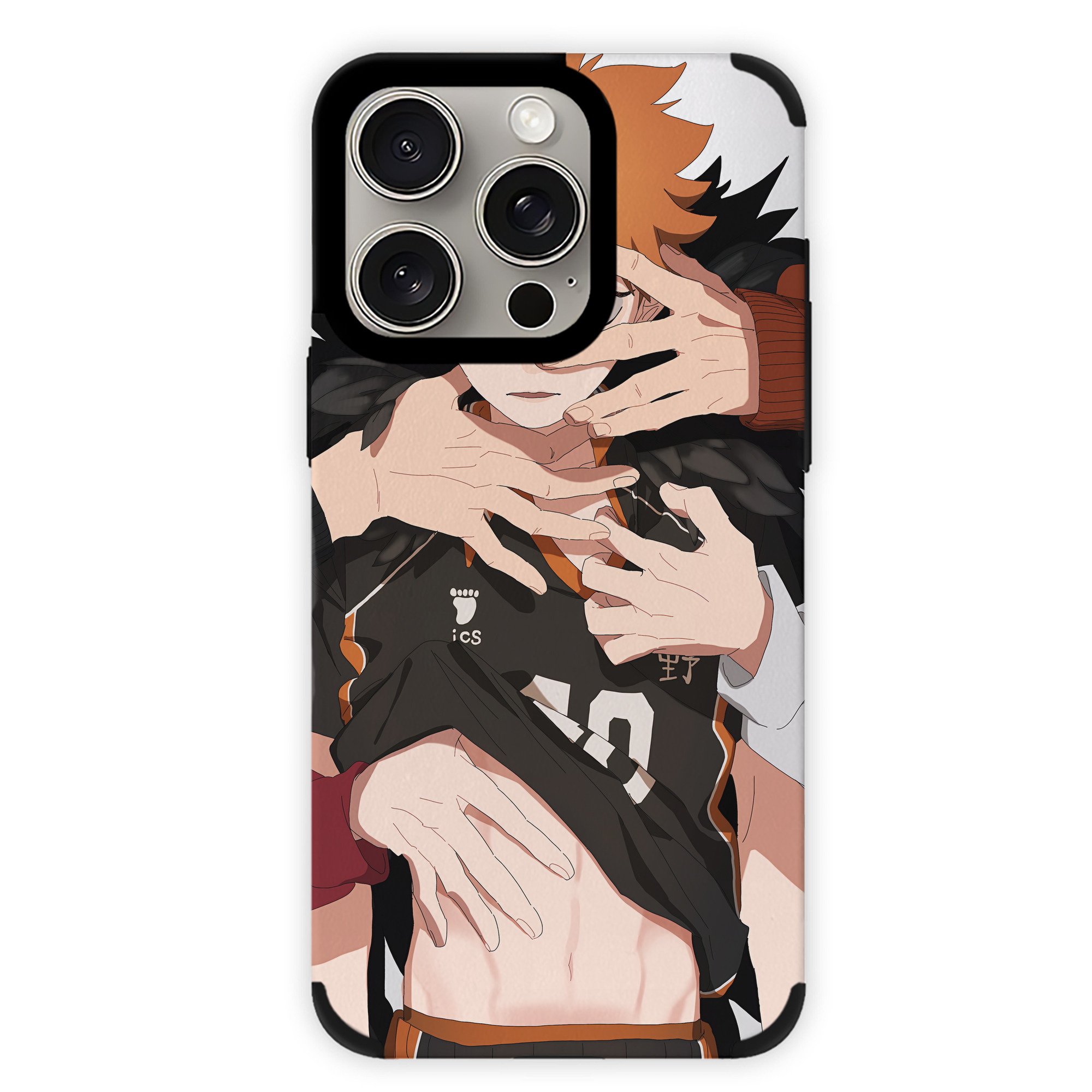 （画像用） ハイキュー!! Haikyu!! 【iPhone15ProMax対応】 PUレザー スマホケース 耐衝撃＆黄変防止