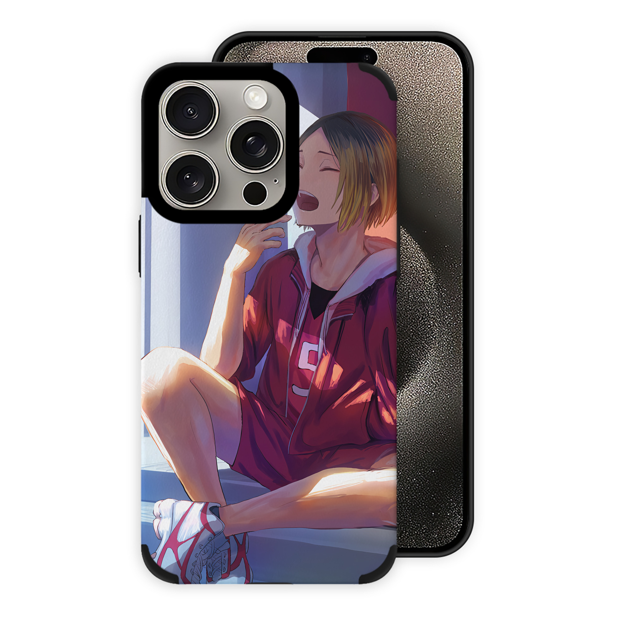 （画像用） ハイキュー!! Haikyu!! 【iPhone15ProMax対応】 PUレザー スマホケース 耐衝撃＆黄変防止