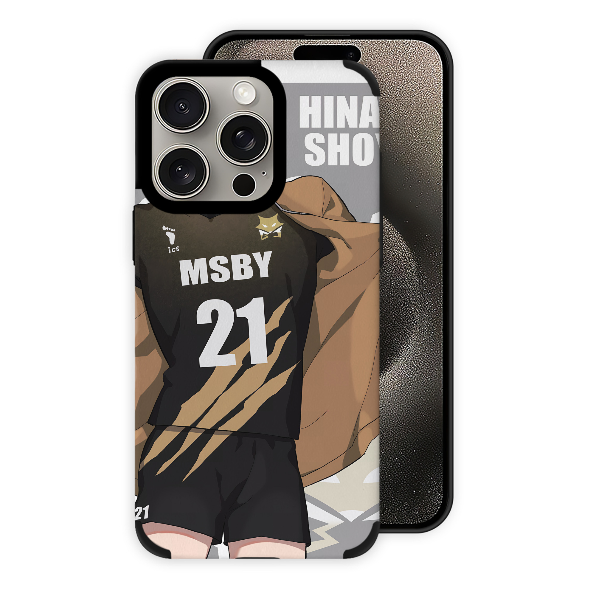 （画像用） ハイキュー!! Haikyu!! 【iPhone15ProMax対応】 PUレザー スマホケース 耐衝撃＆黄変防止