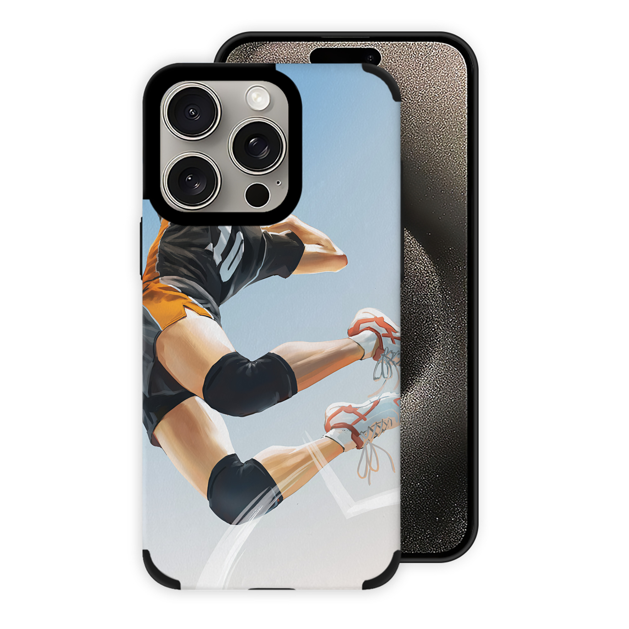 （画像用） ハイキュー!! Haikyu!! 【iPhone15ProMax対応】 PUレザー スマホケース 耐衝撃＆黄変防止