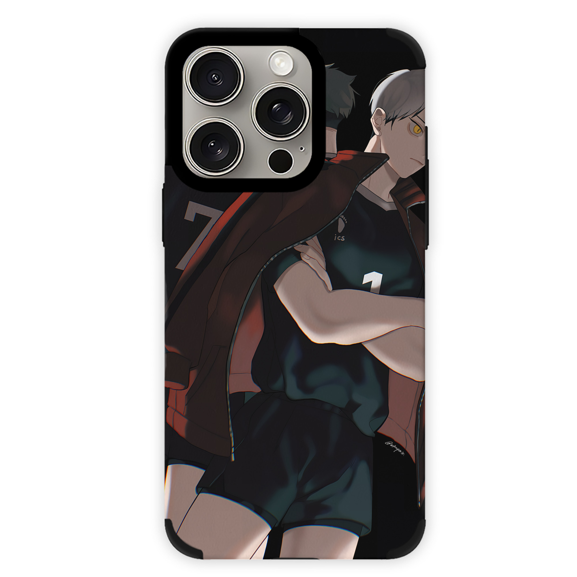 （画像用） ハイキュー!! Haikyu!! 【iPhone15ProMax対応】 PUレザー スマホケース 耐衝撃＆黄変防止