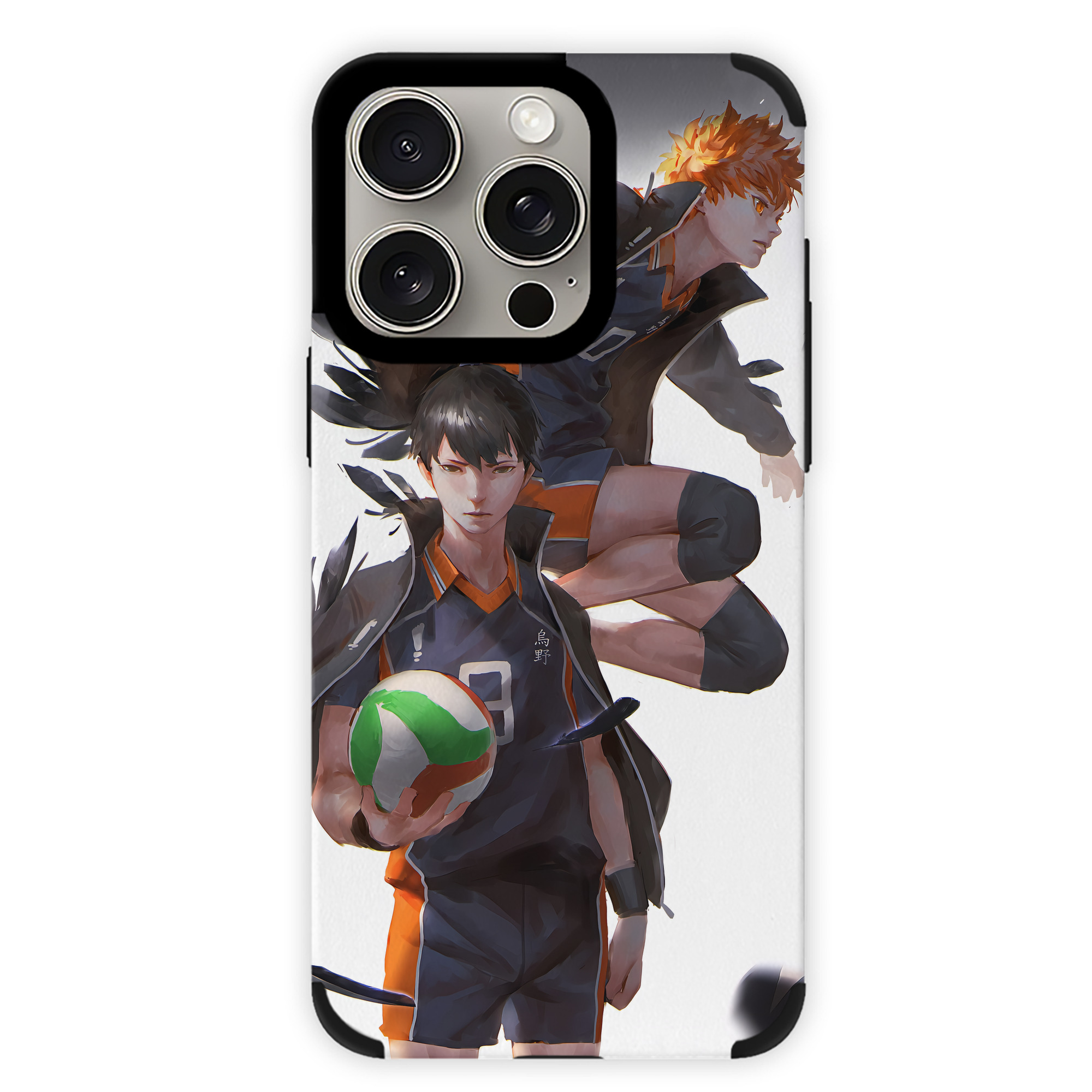 （画像用） ハイキュー!! Haikyu!! 【iPhone15ProMax対応】 PUレザー スマホケース 耐衝撃＆黄変防止