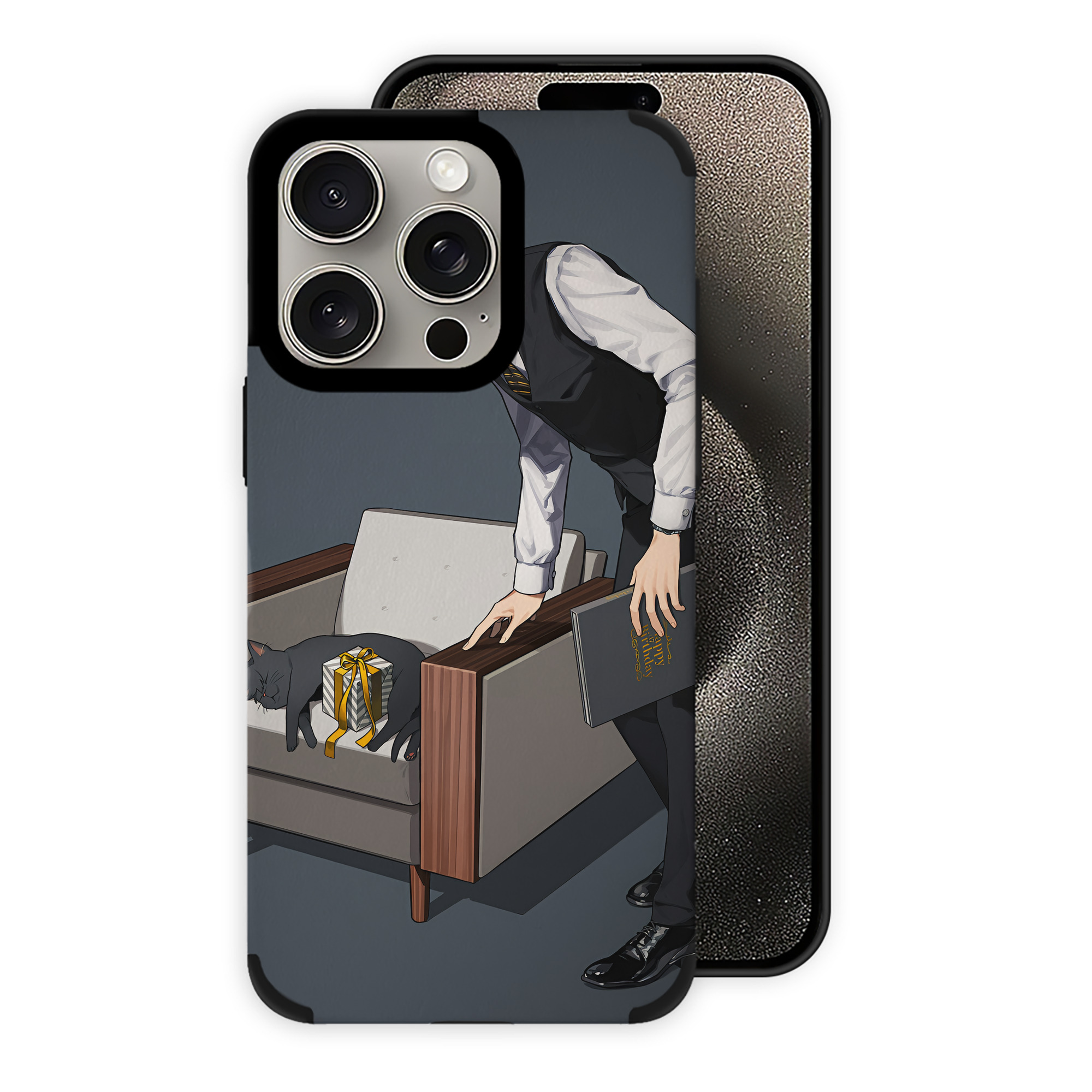 （画像用） ハイキュー!! Haikyu!! 【iPhone15ProMax対応】 PUレザー スマホケース 耐衝撃＆黄変防止
