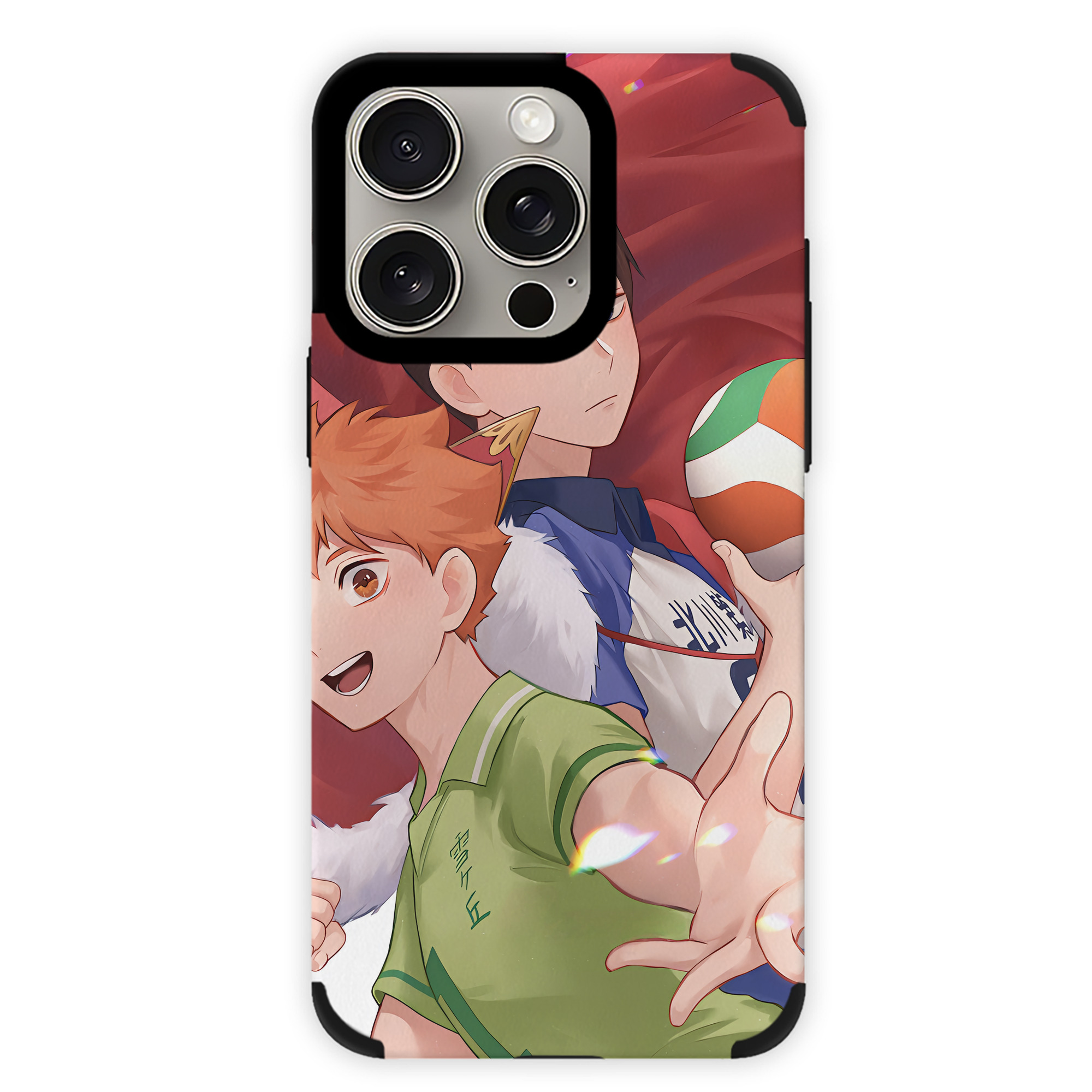（画像用） ハイキュー!! Haikyu!! 【iPhone15ProMax対応】 PUレザー スマホケース 耐衝撃＆黄変防止