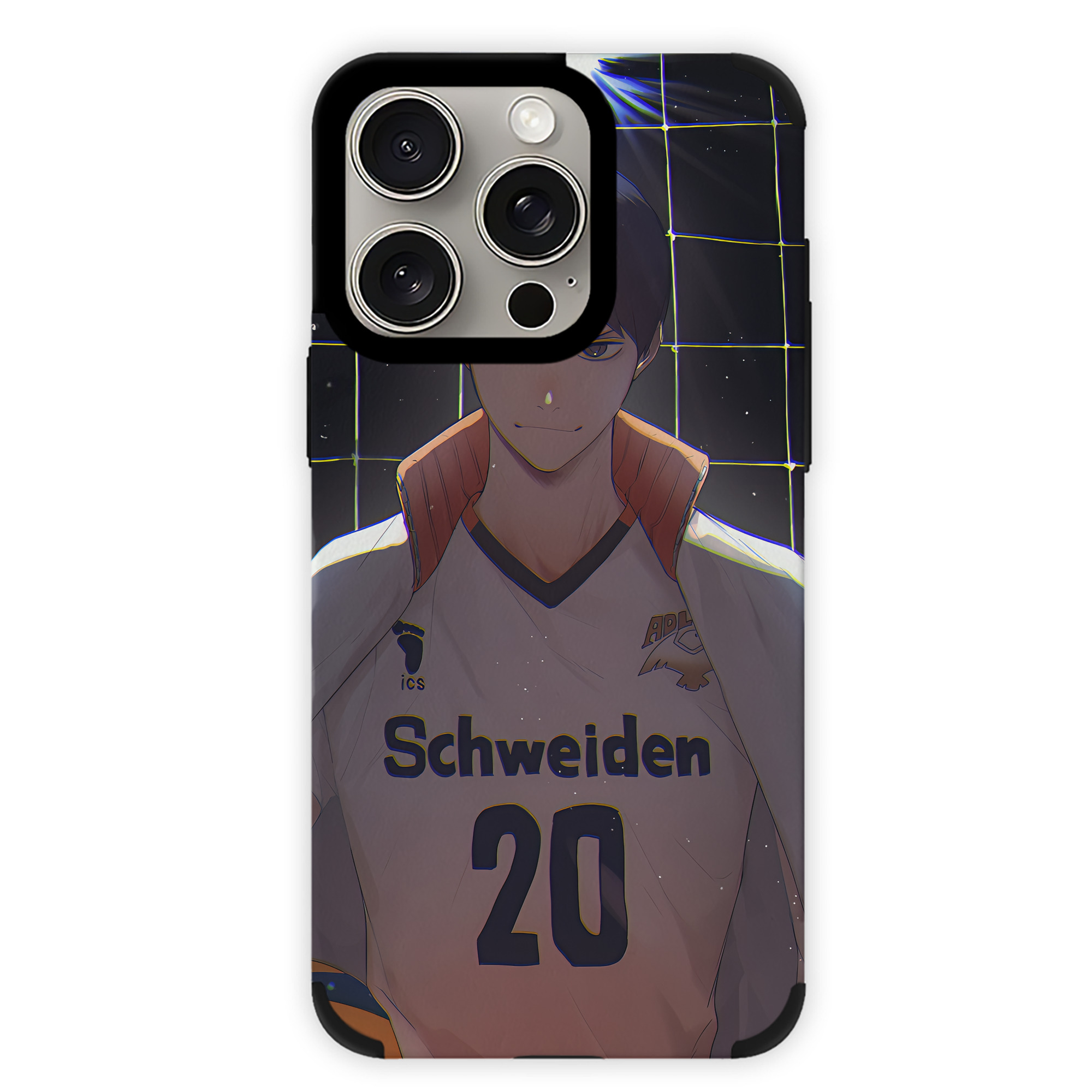 （画像用） ハイキュー!! Haikyu!! 【iPhone15ProMax対応】 PUレザー スマホケース 耐衝撃＆黄変防止
