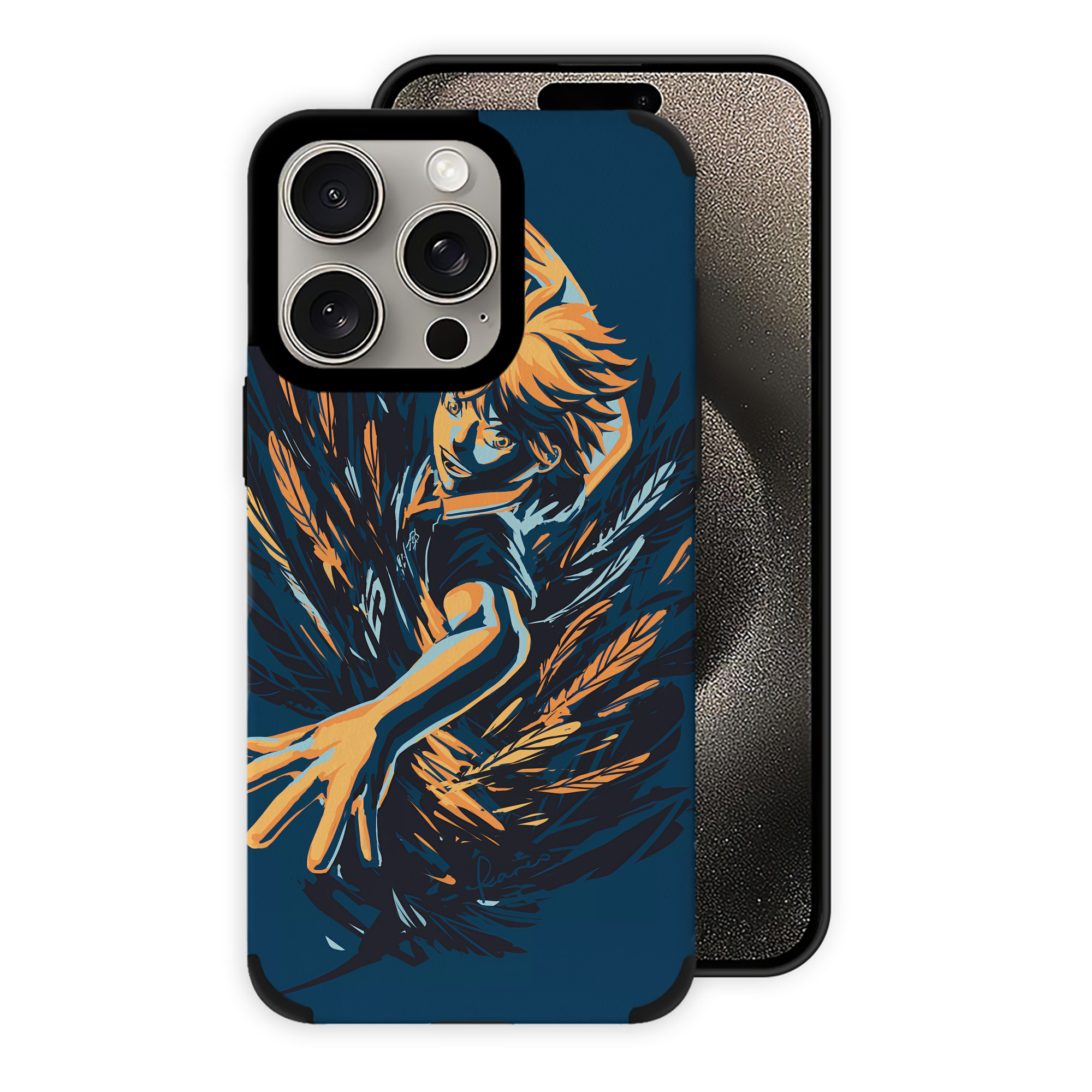 （画像用） ハイキュー!! Haikyu!! 【iPhone15ProMax対応】 PUレザー スマホケース 耐衝撃＆黄変防止