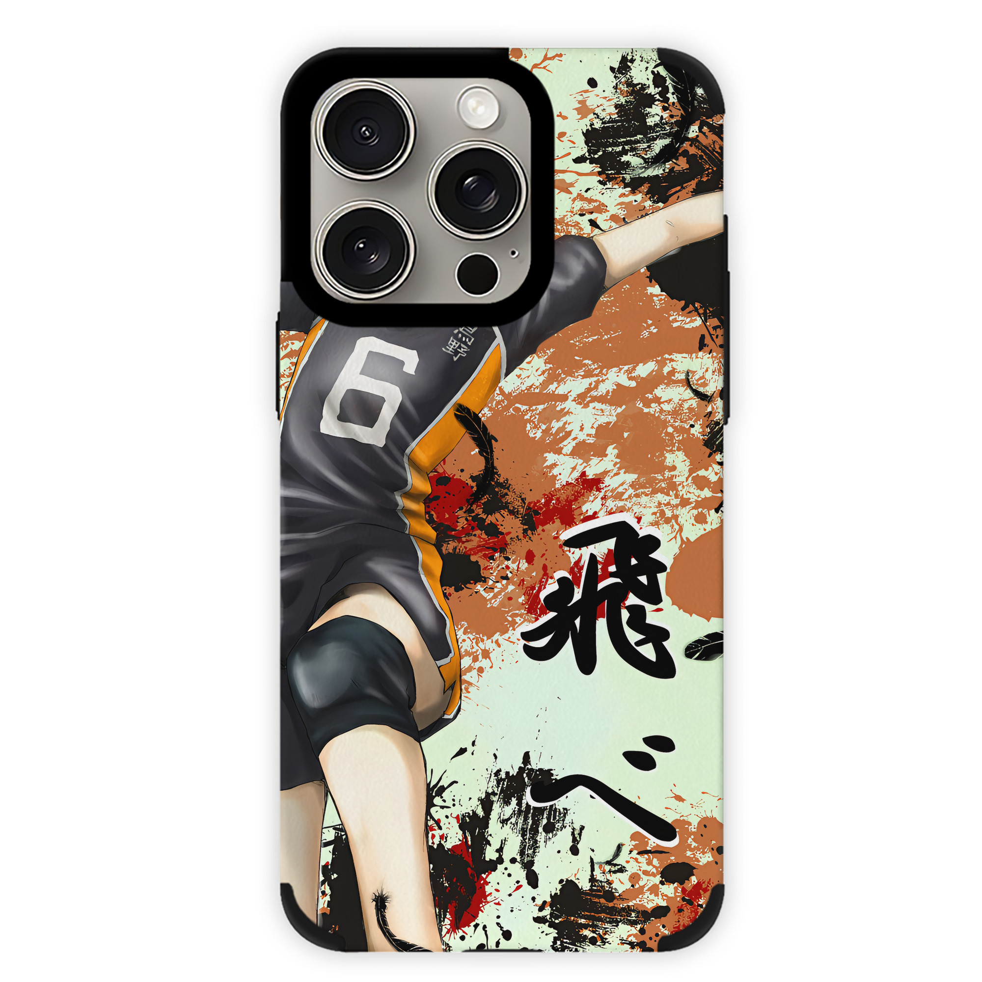 （画像用） ハイキュー!! Haikyu!! 【iPhone15ProMax対応】 PUレザー スマホケース 耐衝撃＆黄変防止