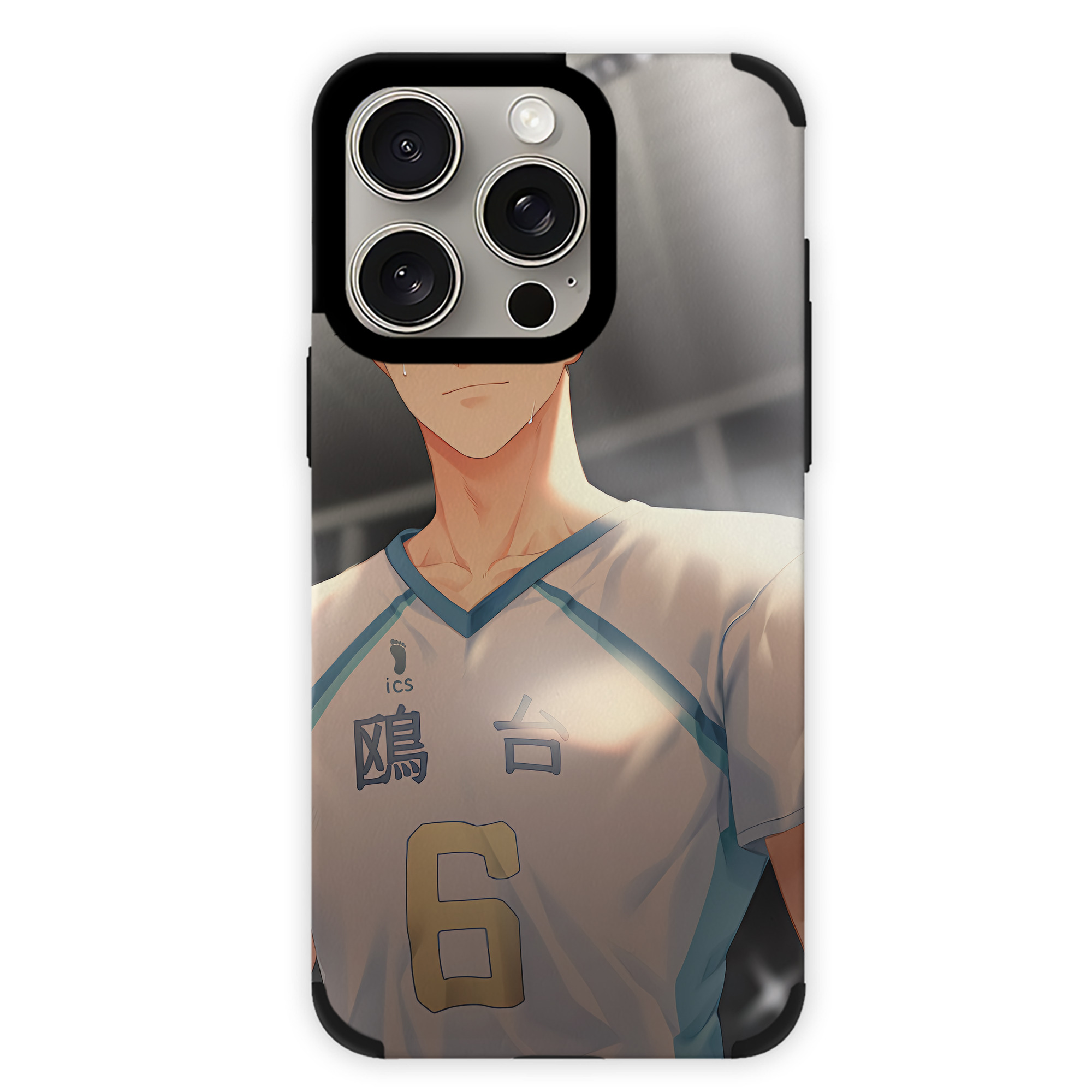（画像用） ハイキュー!! Haikyu!! 【iPhone15ProMax対応】 PUレザー スマホケース 耐衝撃＆黄変防止