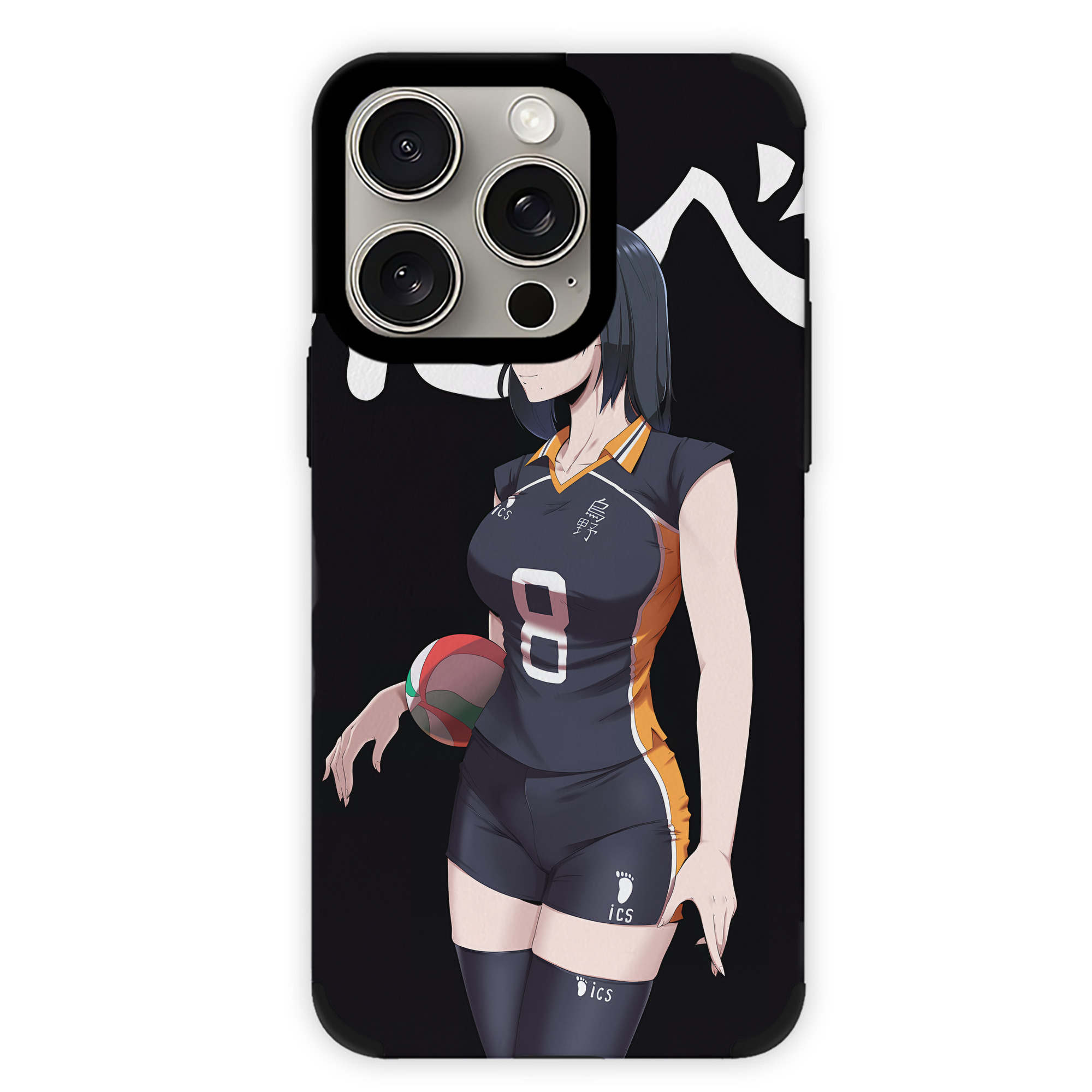 （画像用） ハイキュー!! Haikyu!! 【iPhone15ProMax対応】 PUレザー スマホケース 耐衝撃＆黄変防止