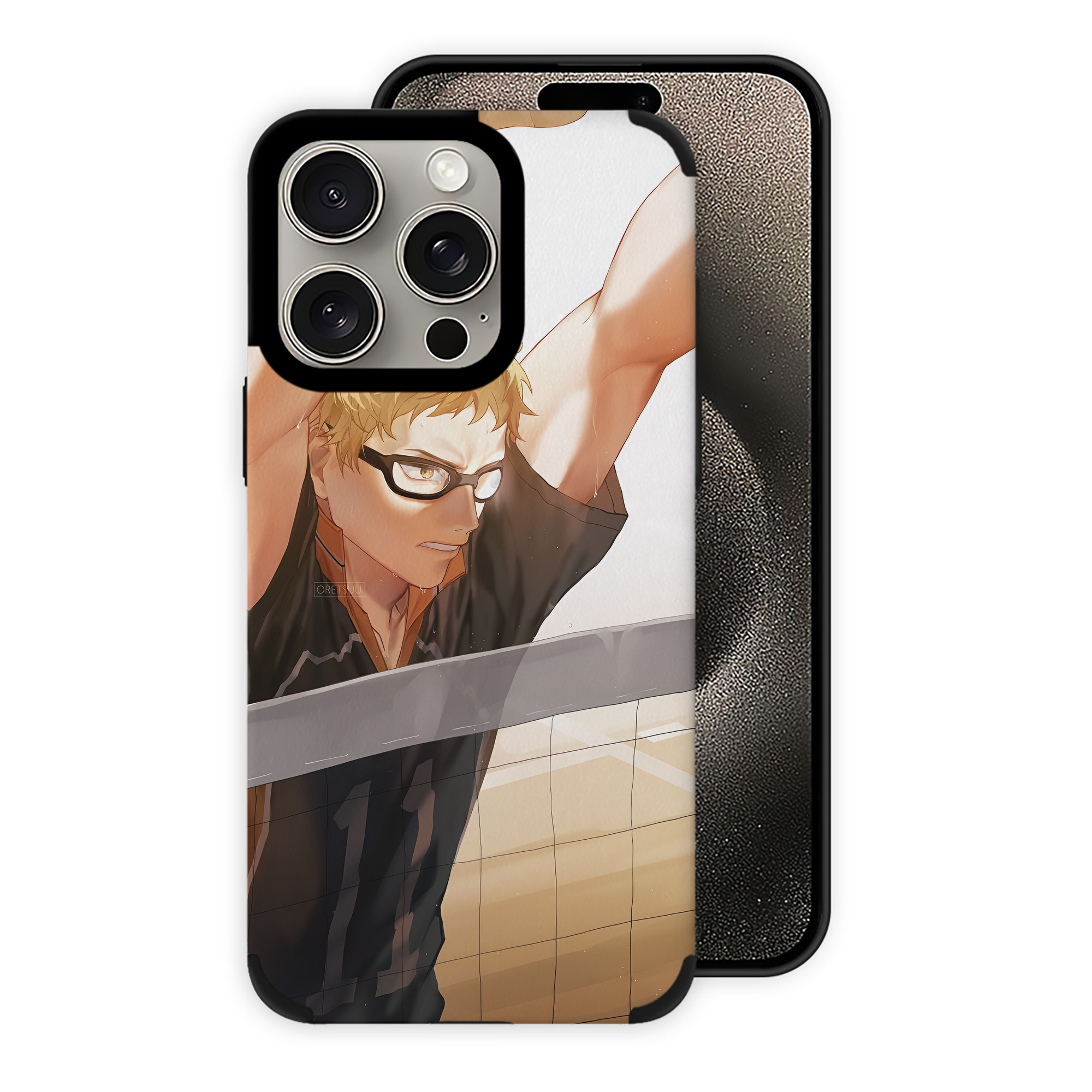 （画像用） ハイキュー!! Haikyu!! 【iPhone15ProMax対応】 PUレザー スマホケース 耐衝撃＆黄変防止